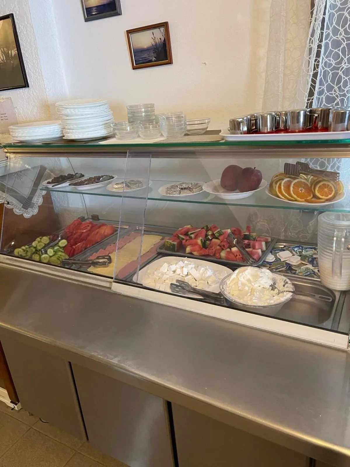 Buffet breakfast in Alexander Beach Hotel