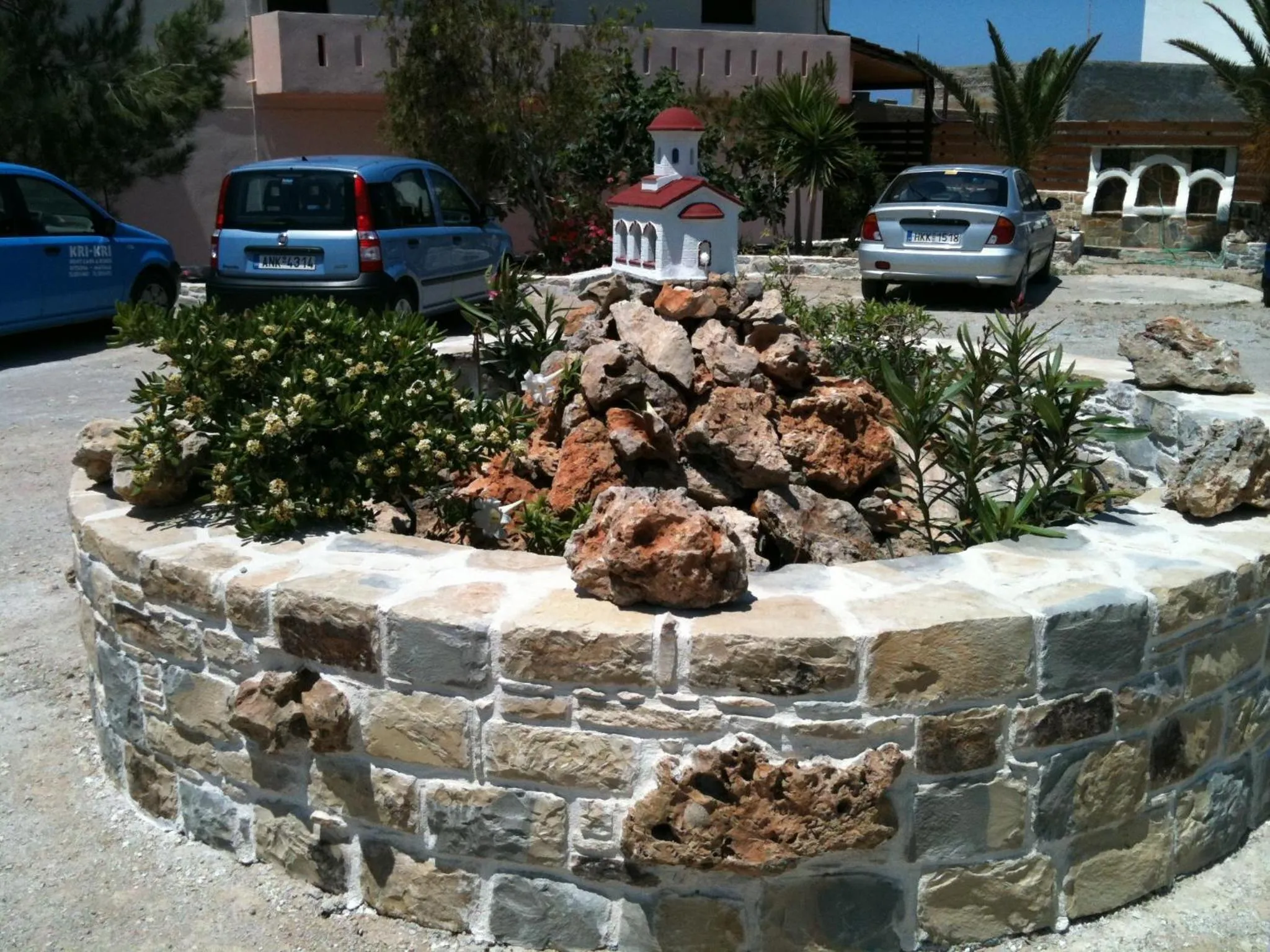 Decorative detail in Alexander Beach Hotel