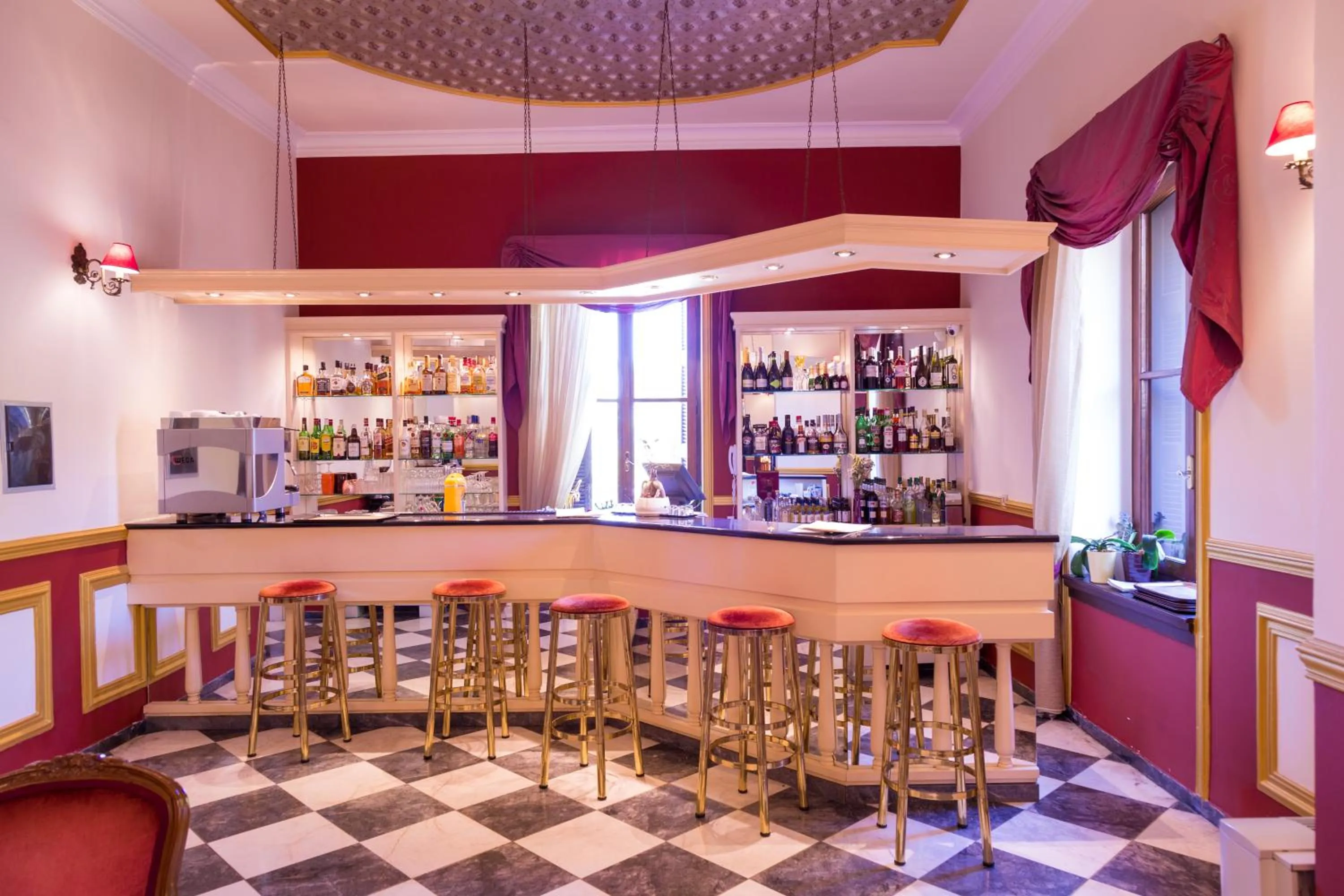 Lounge or bar in Halepa Hotel