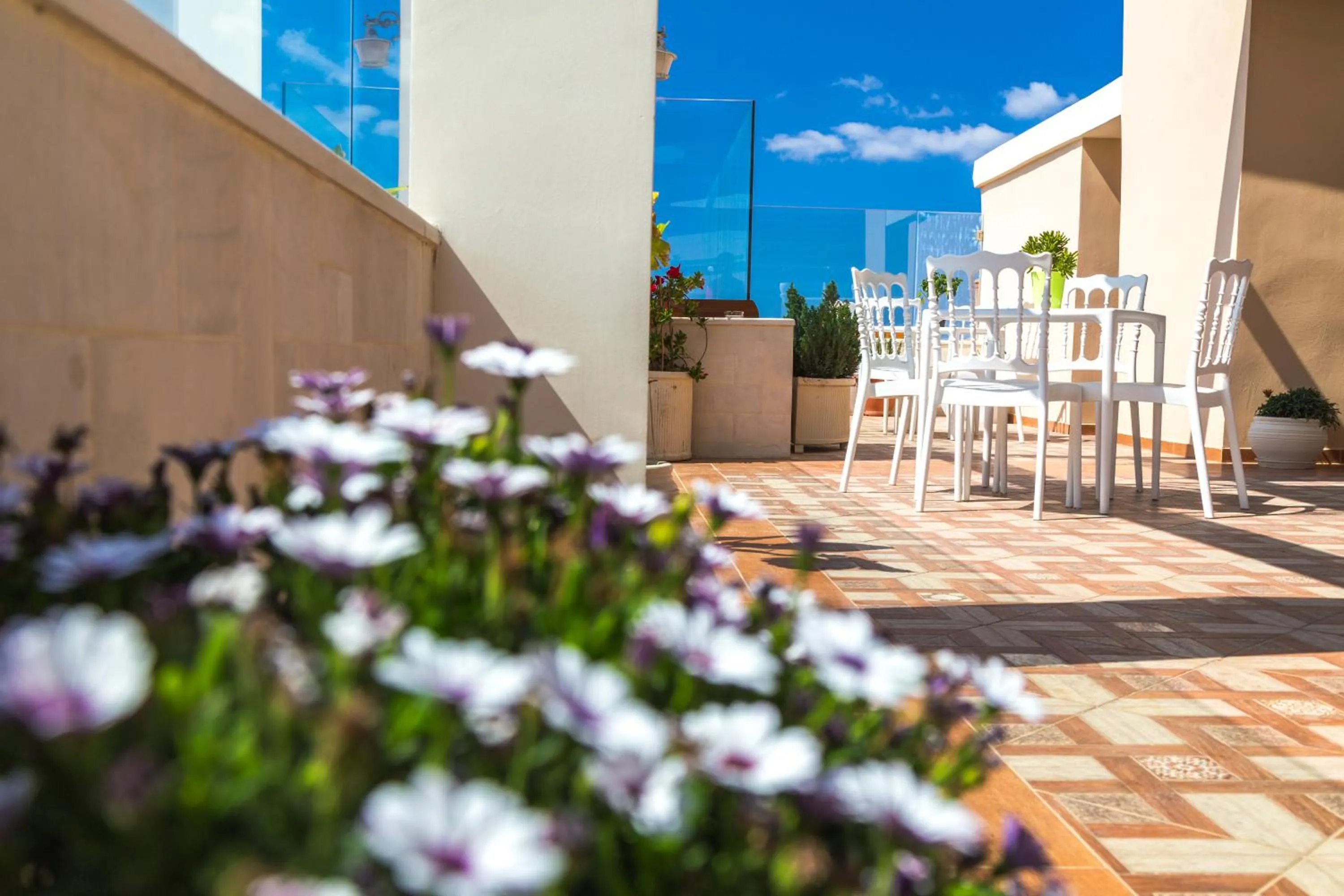 Property building in Halepa Hotel