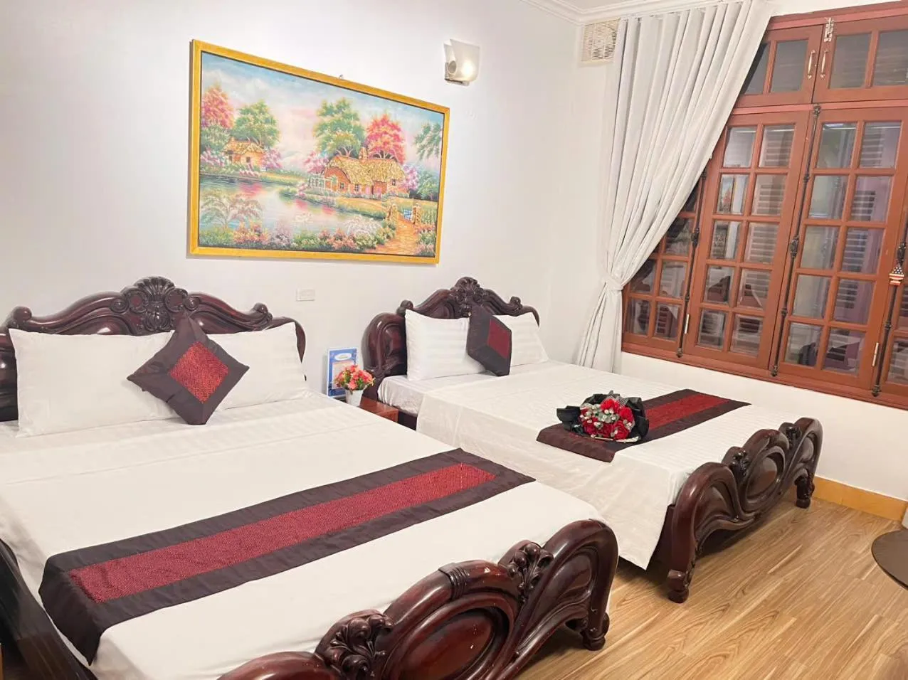 Bed in Okaeri Homestay