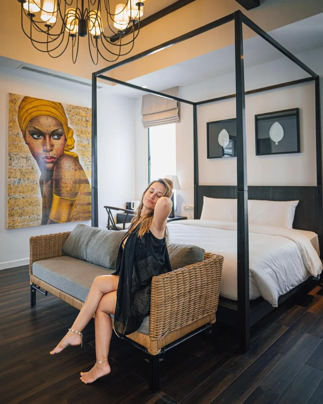 Bed in Yao Bada Badoo Boutique Resort