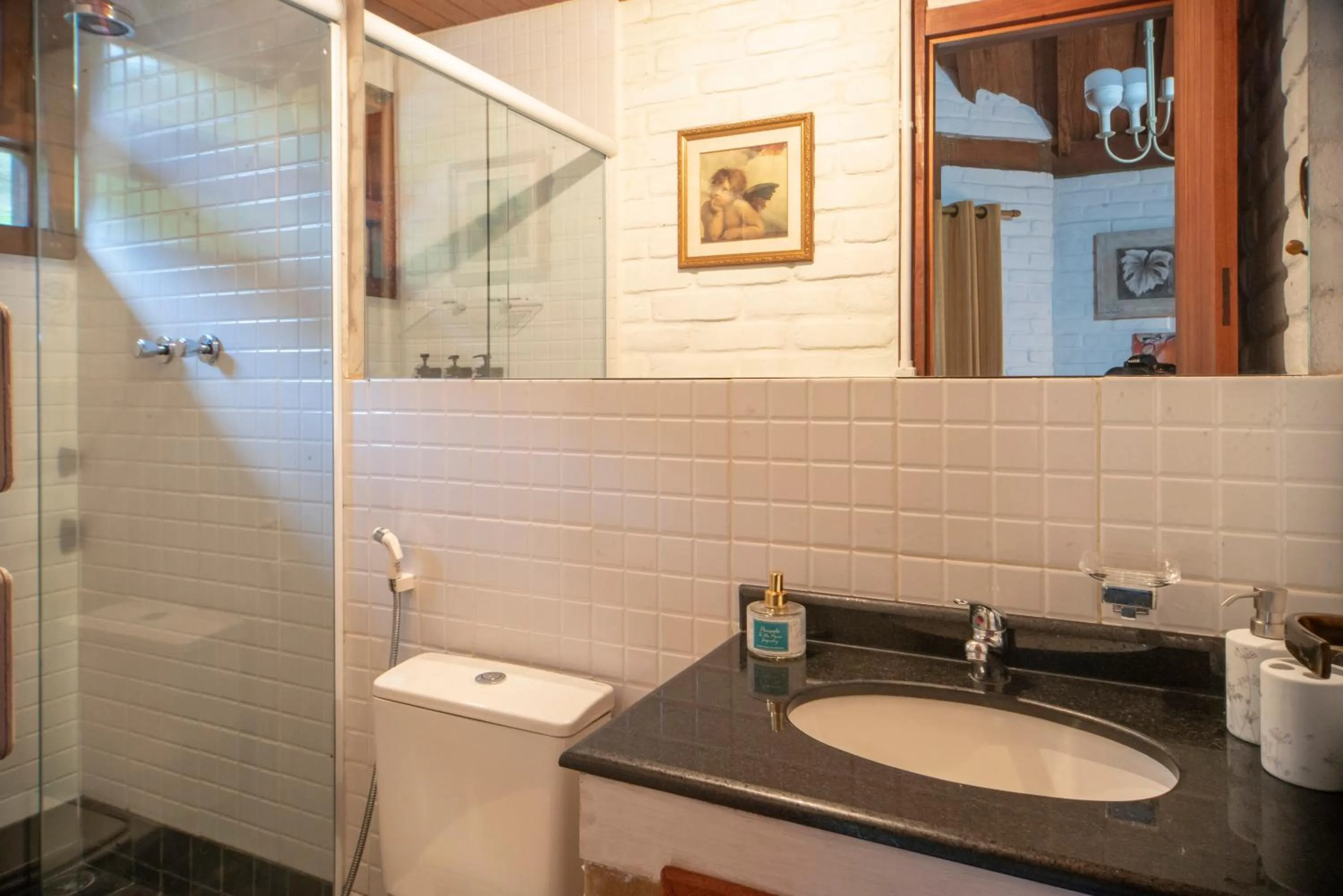 Shower in Pousada Terra Crua