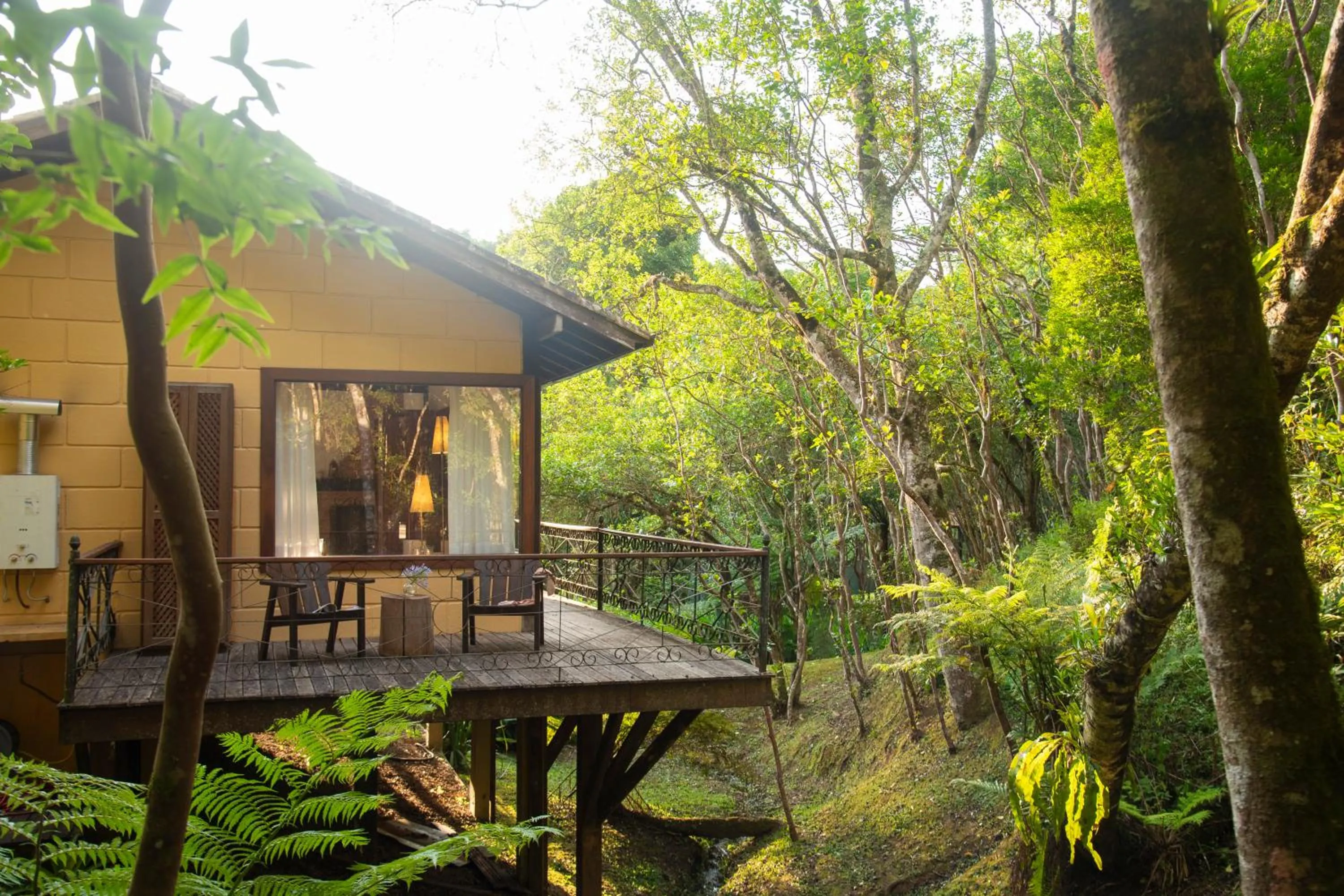 Patio in Pousada Terra Crua