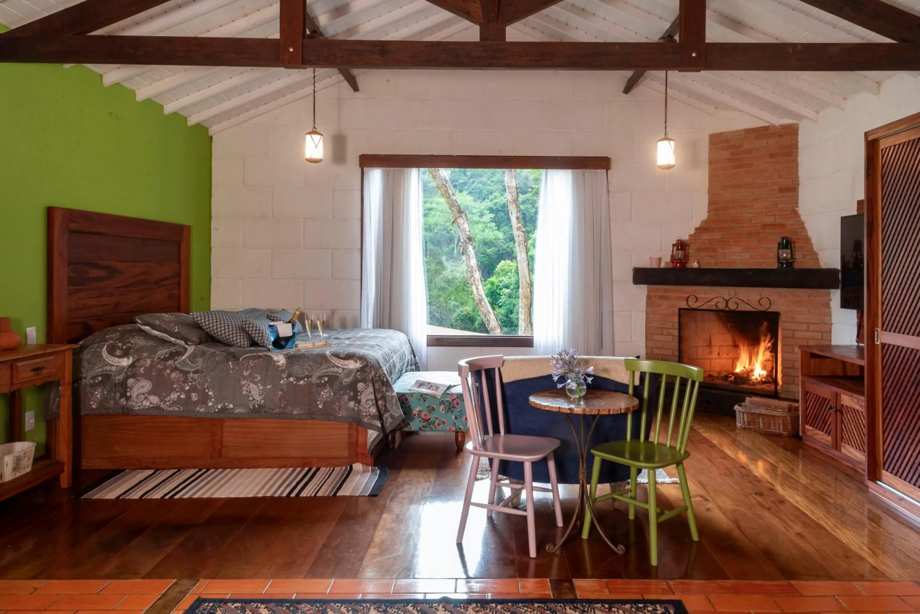 Photo of the whole room in Pousada Terra Crua