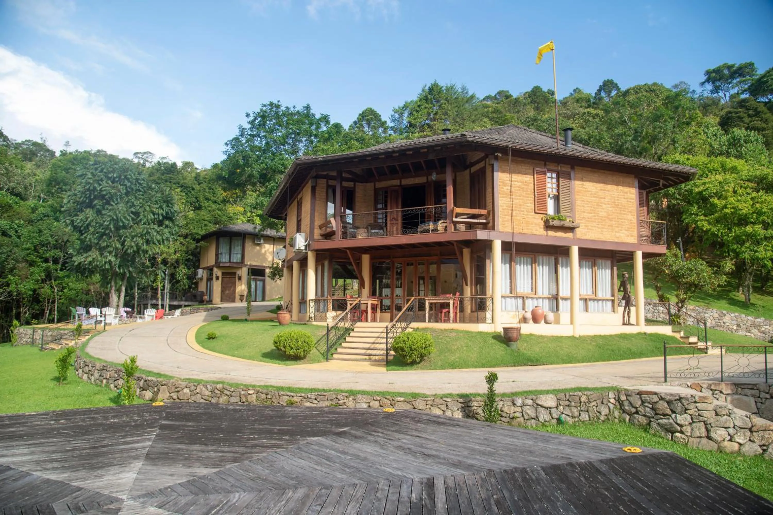 Property building in Pousada Terra Crua