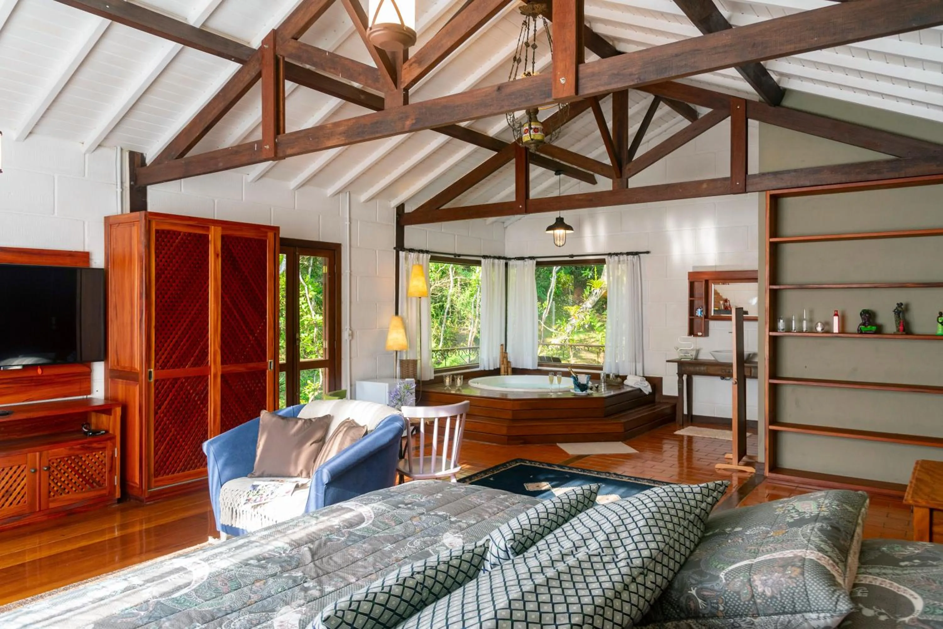 Photo of the whole room in Pousada Terra Crua