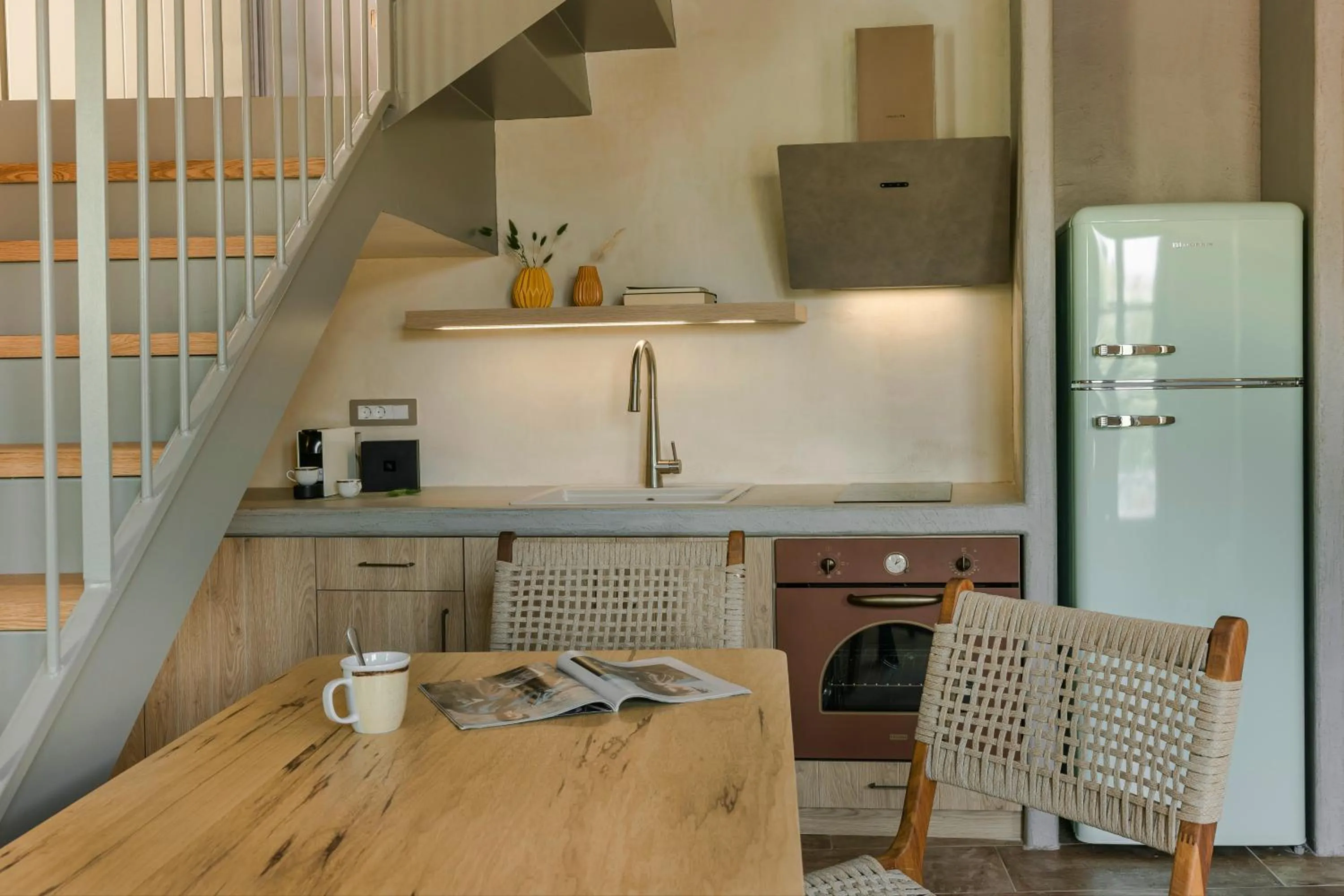 Coffee/tea facilities in Chromata Assos Villas Kefalonia