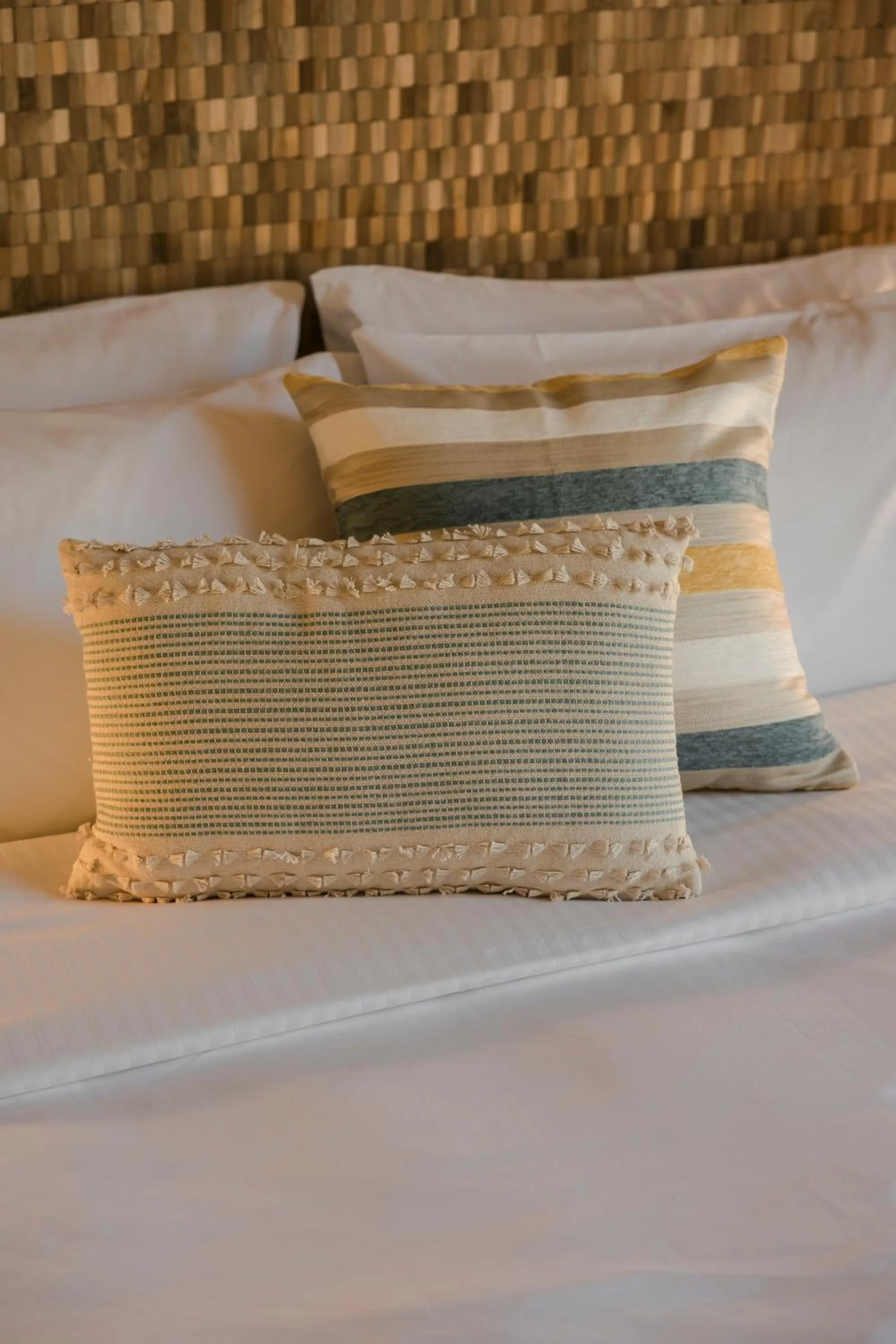 Bed in Chromata Assos Villas Kefalonia