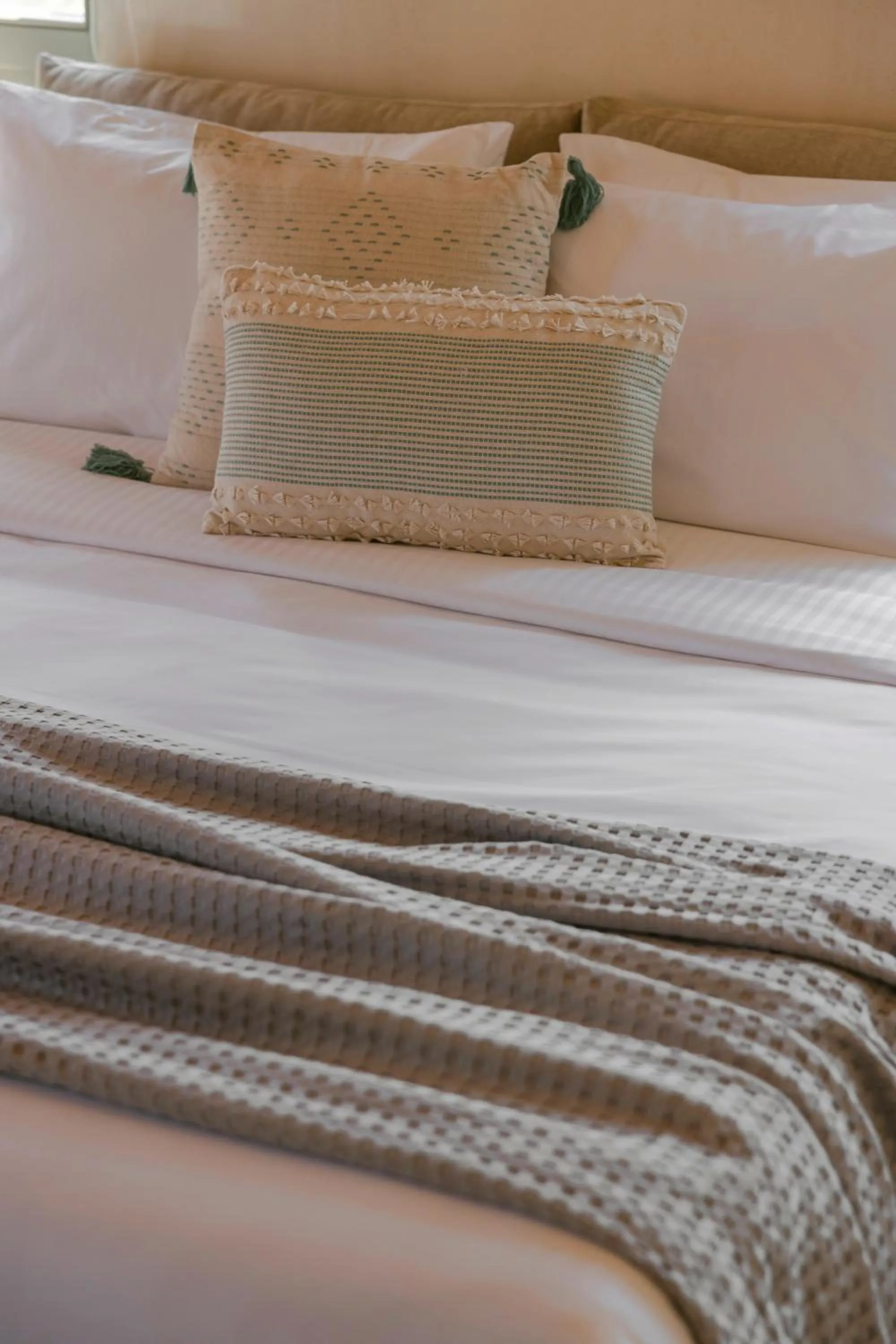 Bed in Chromata Assos Villas Kefalonia