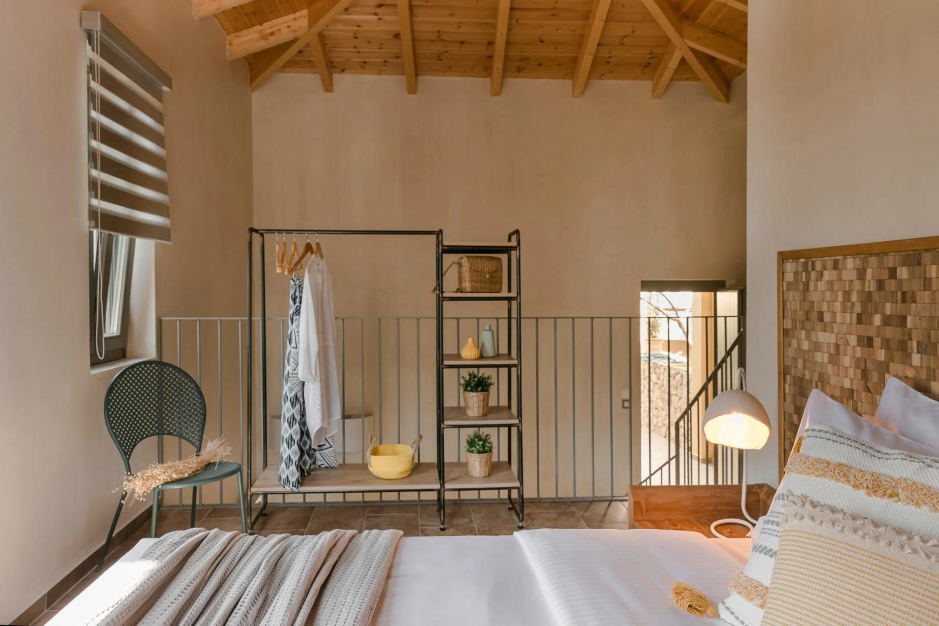 Bed in Chromata Assos Villas Kefalonia