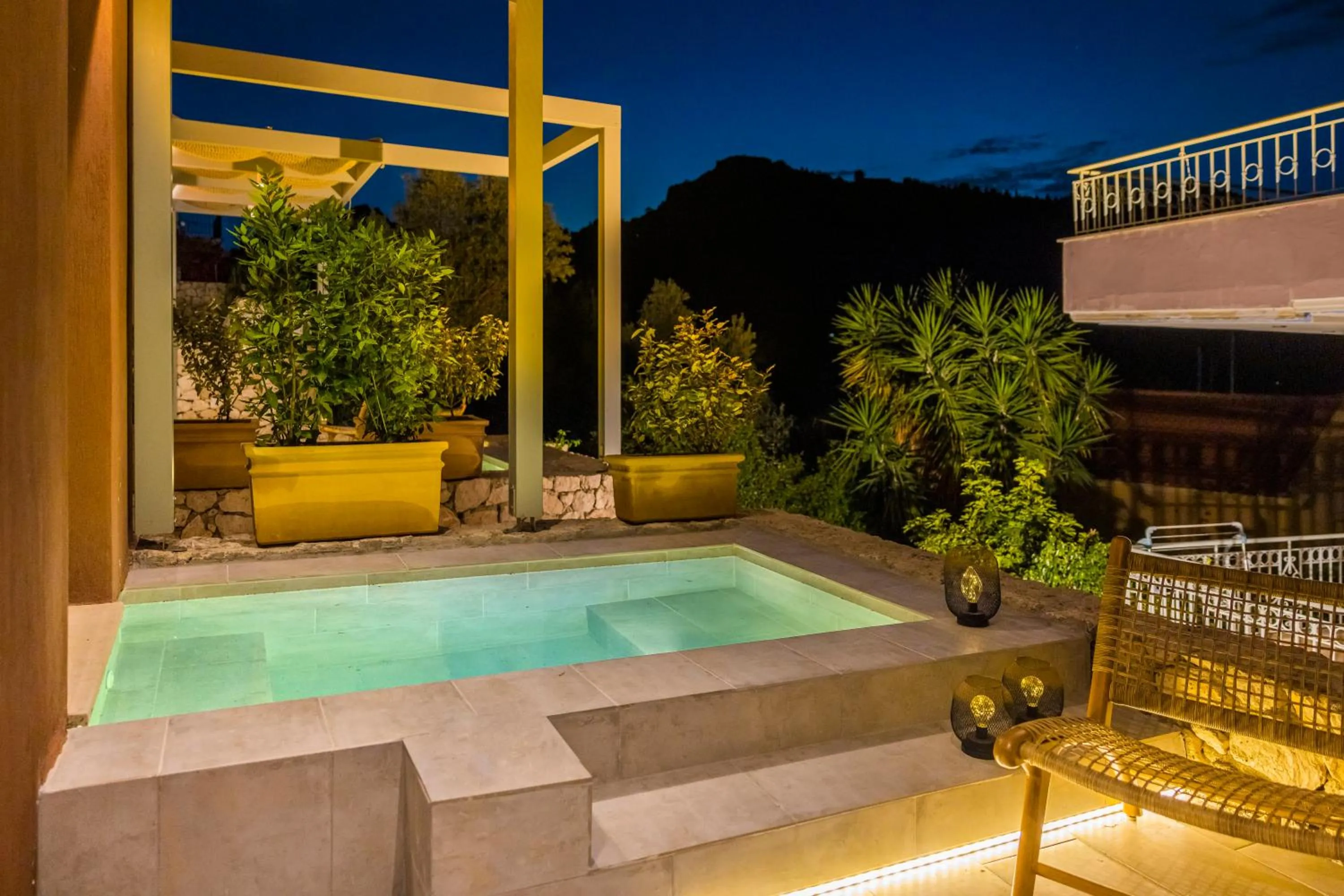 Swimming pool in Chromata Assos Villas Kefalonia