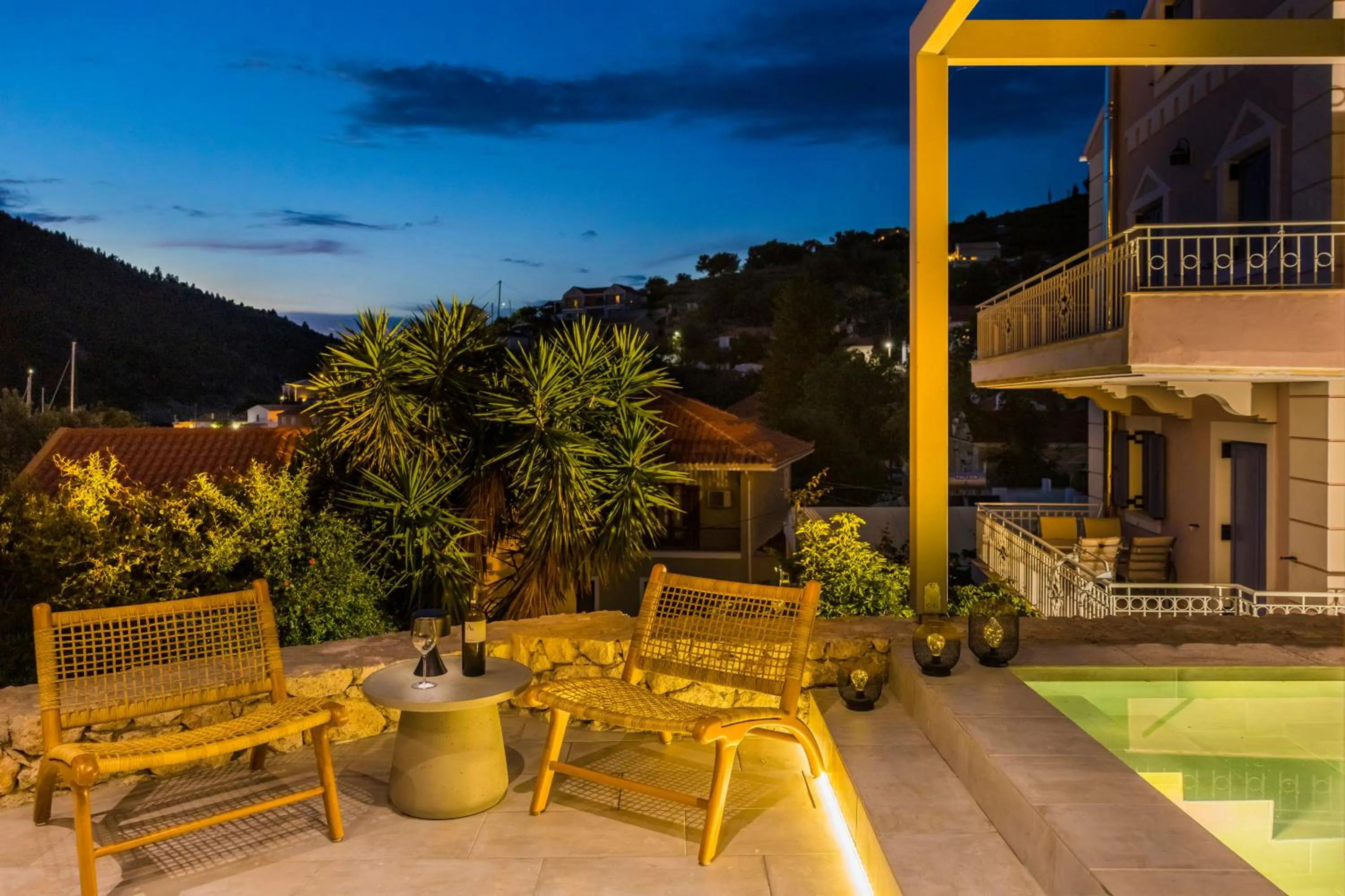 View (from property/room) in Chromata Assos Villas Kefalonia