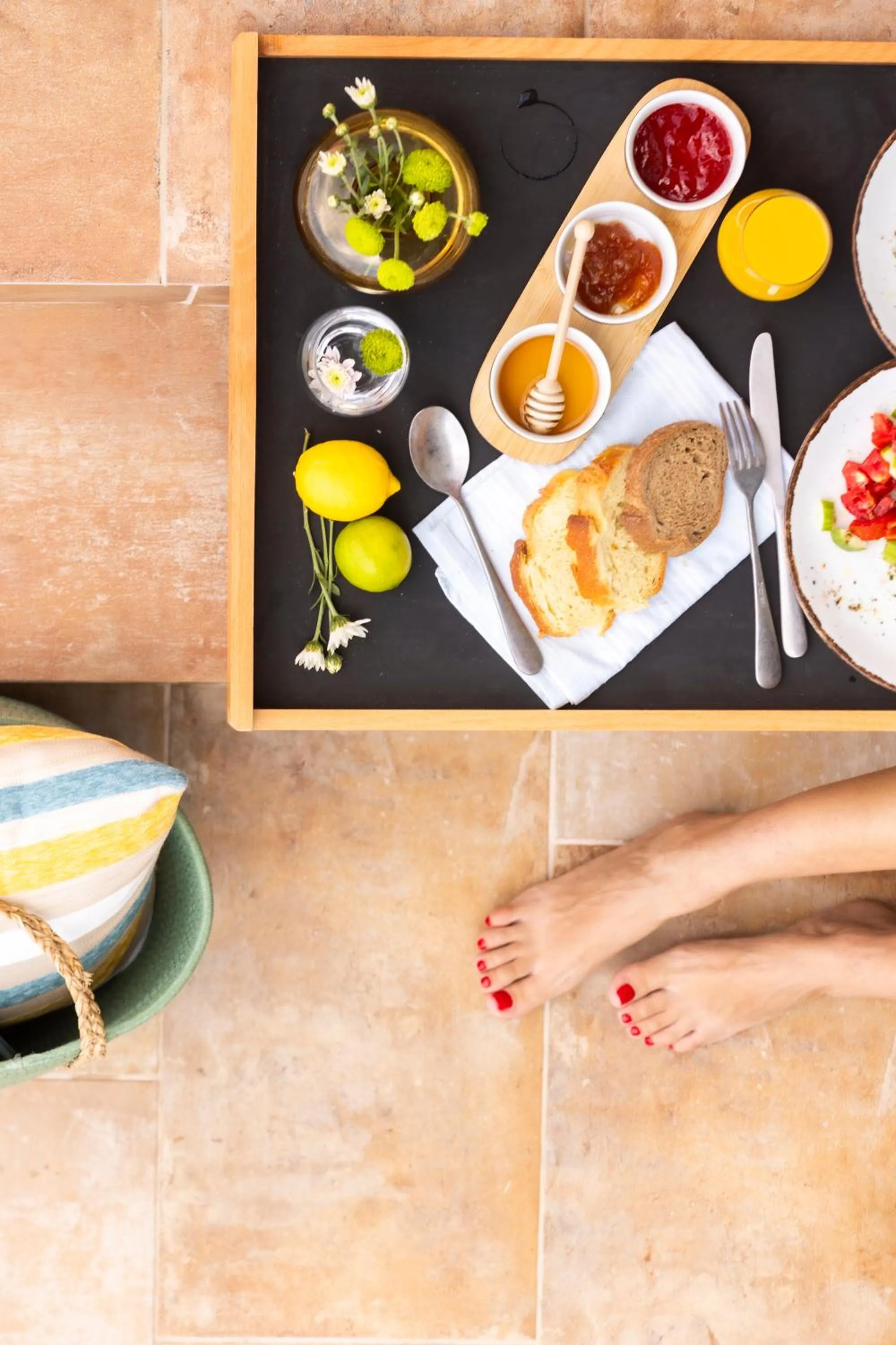 Food and drinks in Chromata Assos Villas Kefalonia