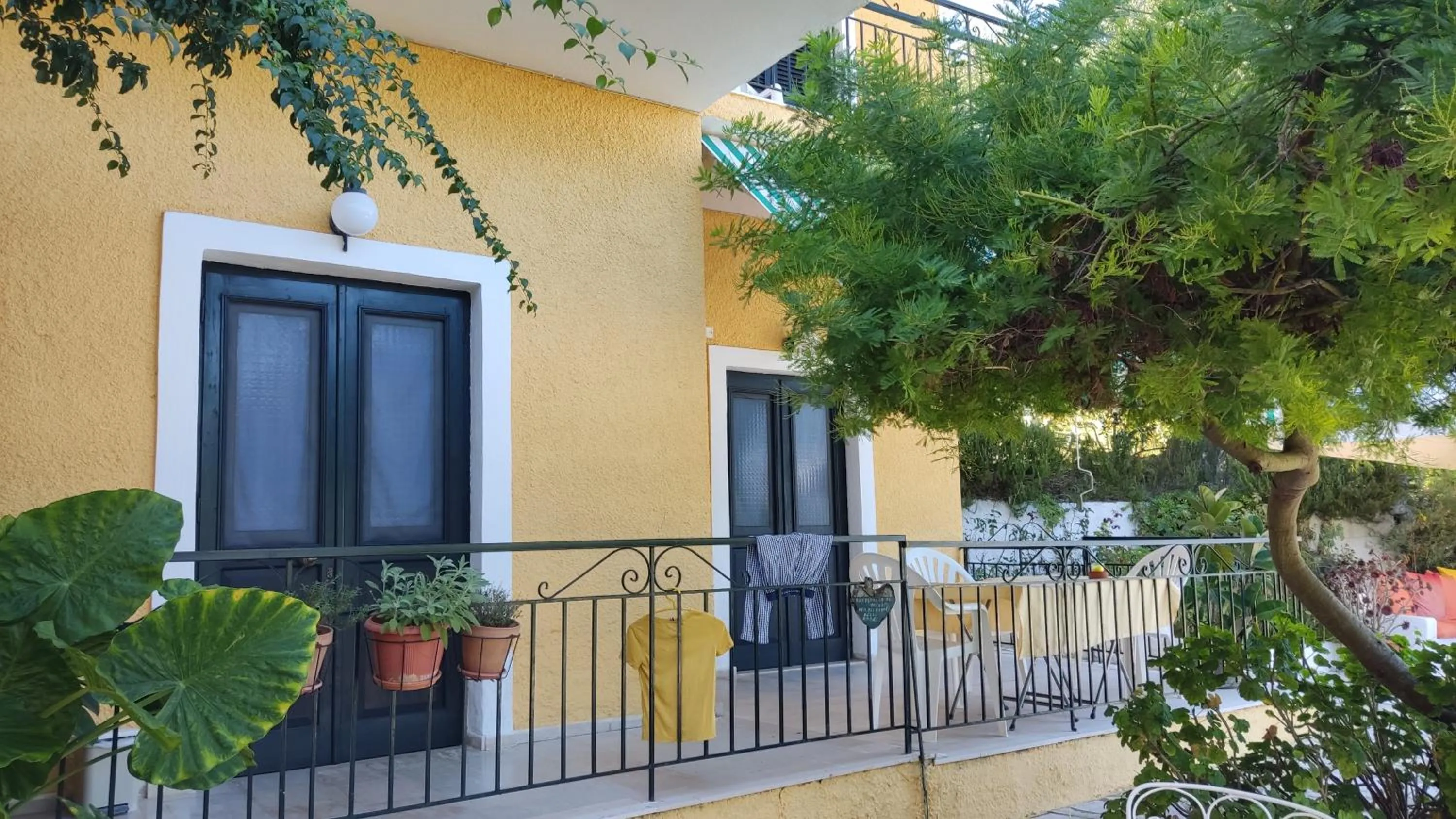 Patio in Hotel Helios Splendid