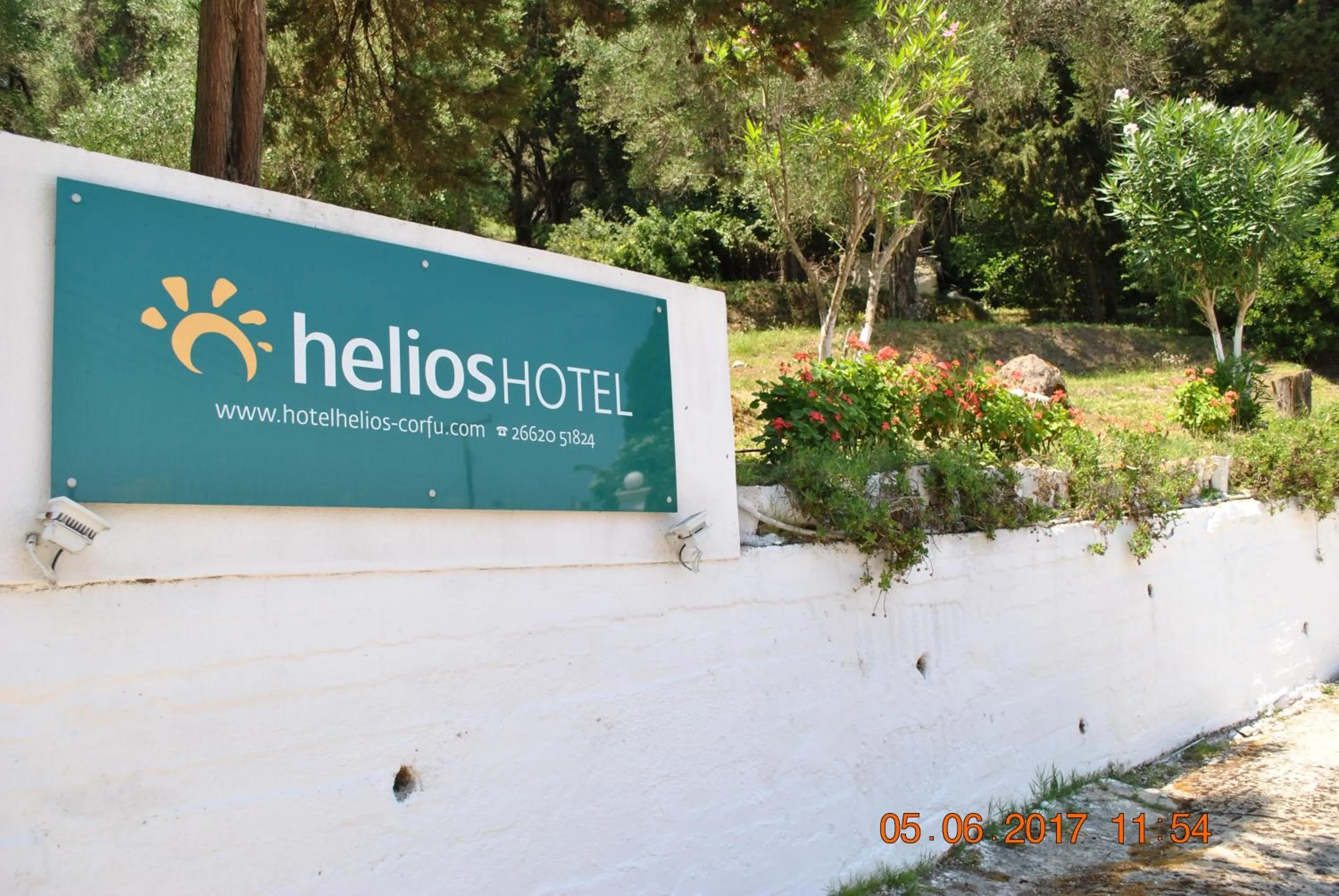Logo/Certificate/Sign in Hotel Helios Splendid