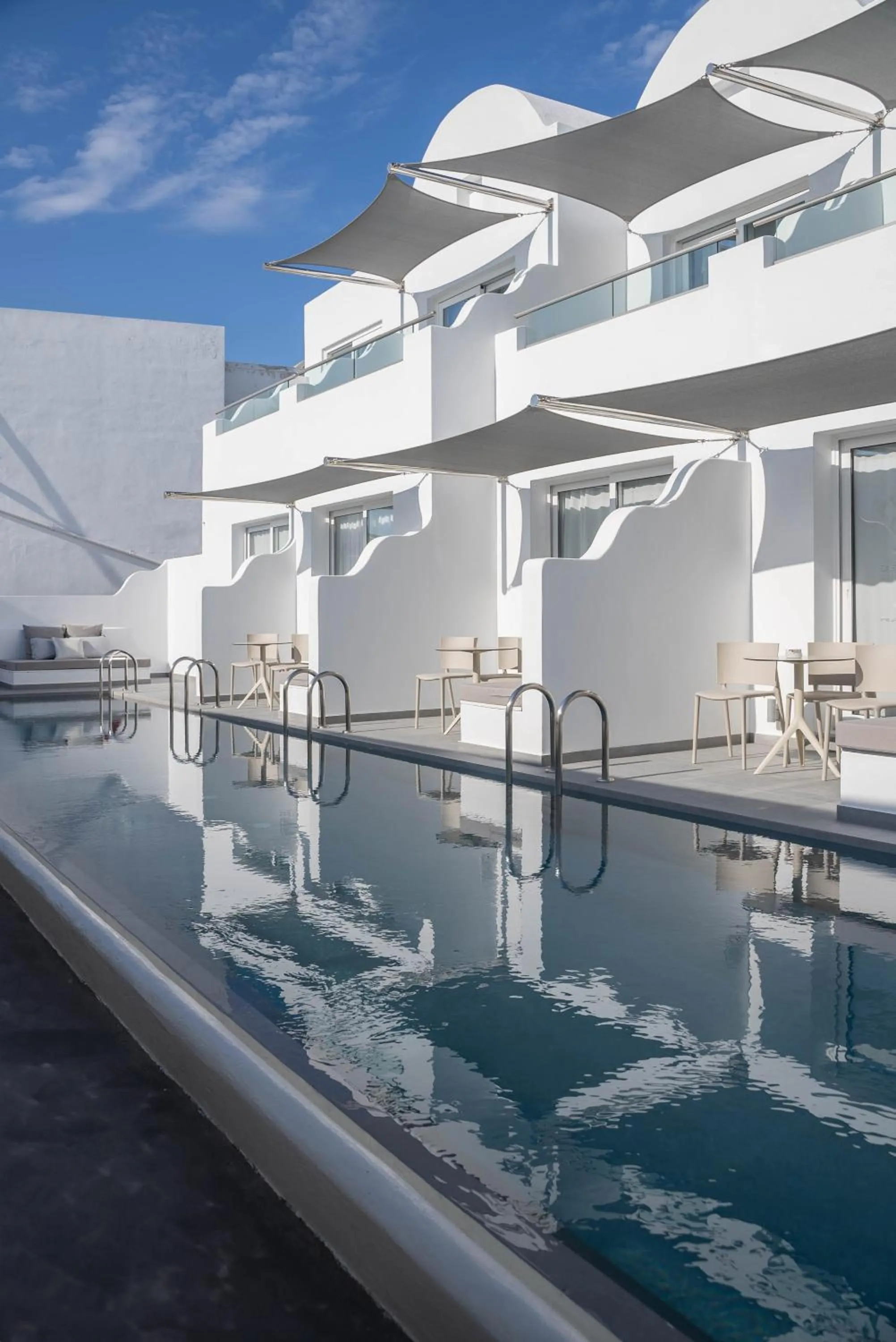 Pool view in Aressana Spa Hotel & Suites - Small Luxury Hotels of the World