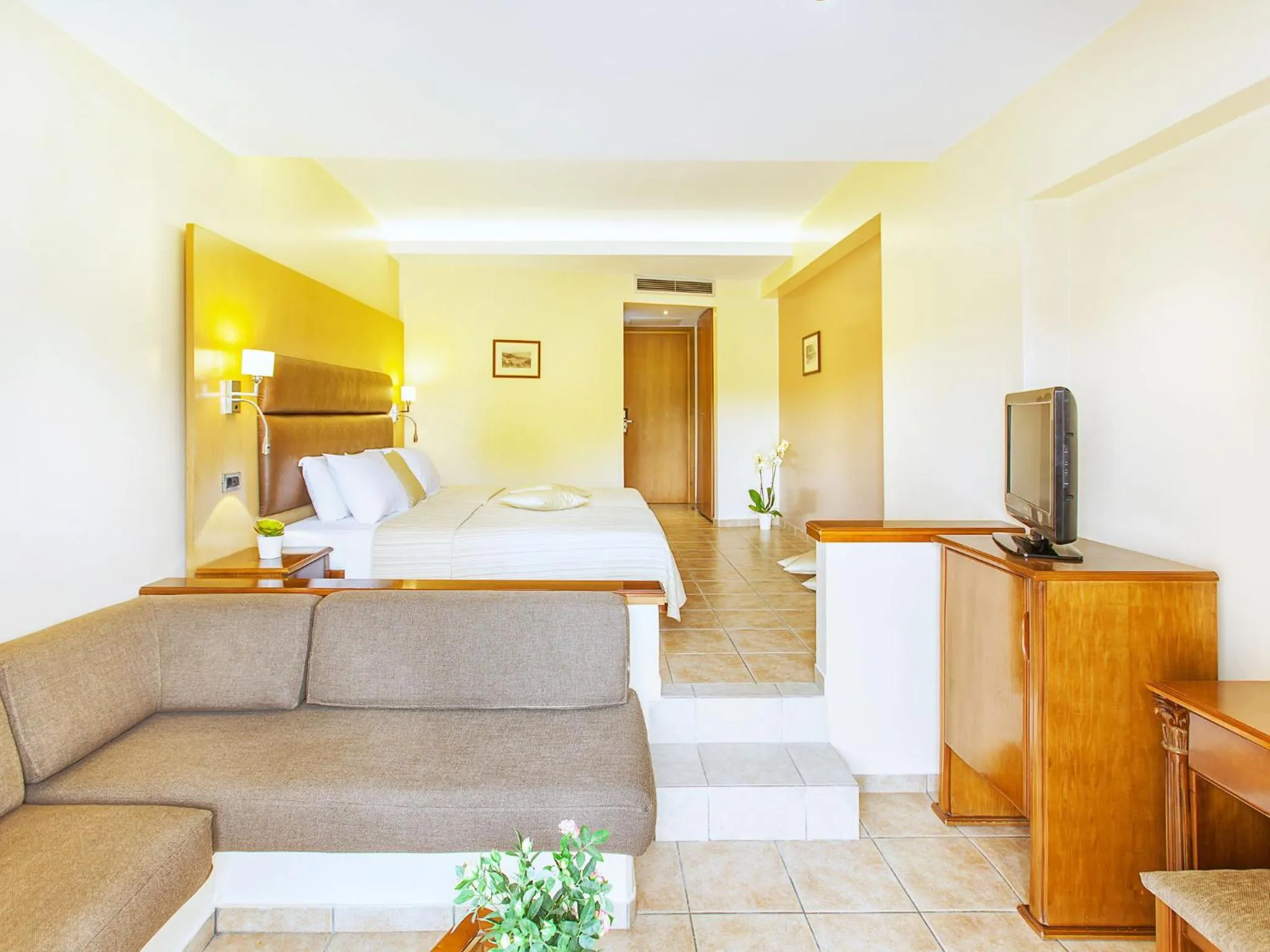 Bed in Hotel Europa Olympia