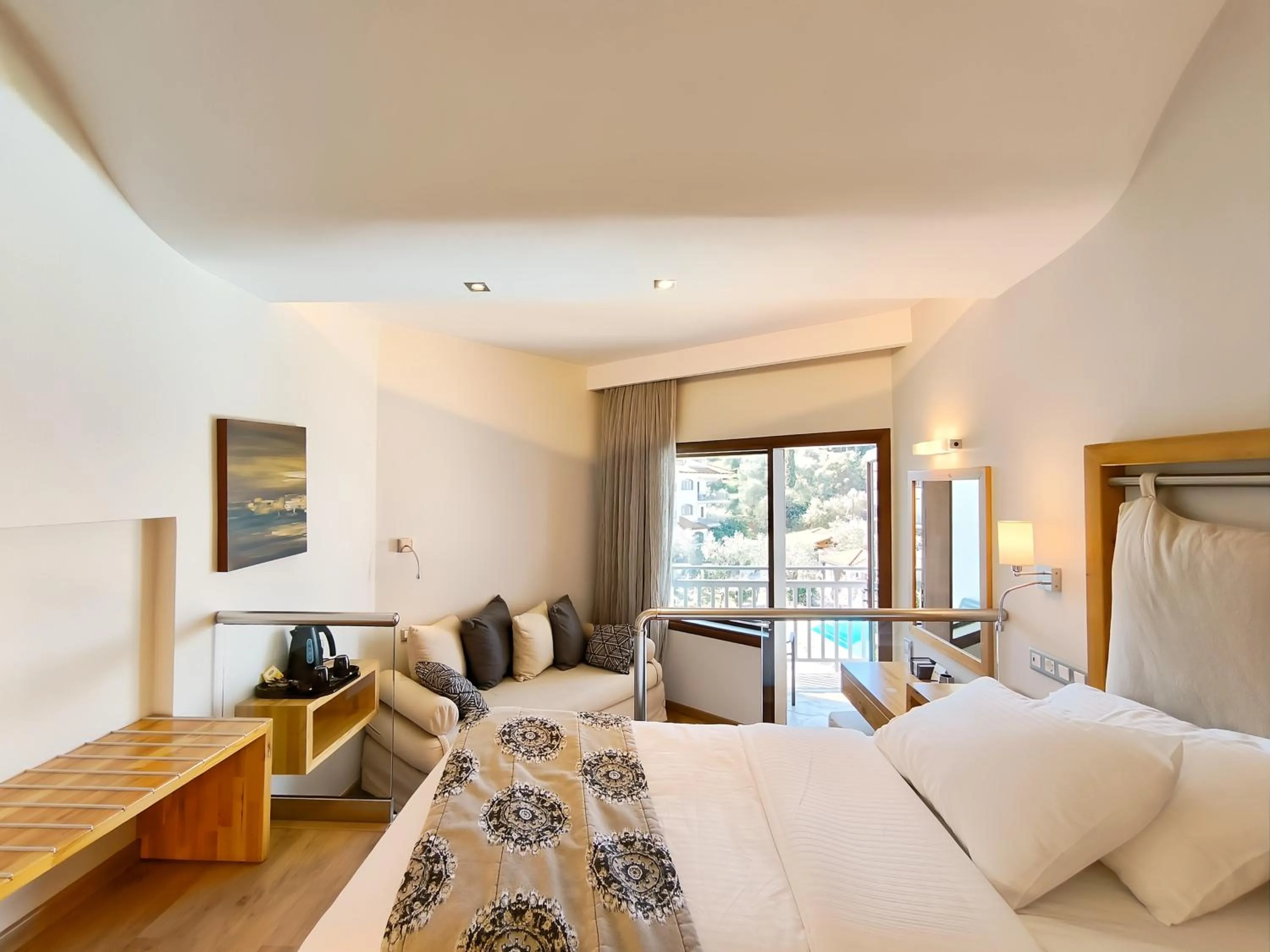 Bed in Hotel Europa Olympia