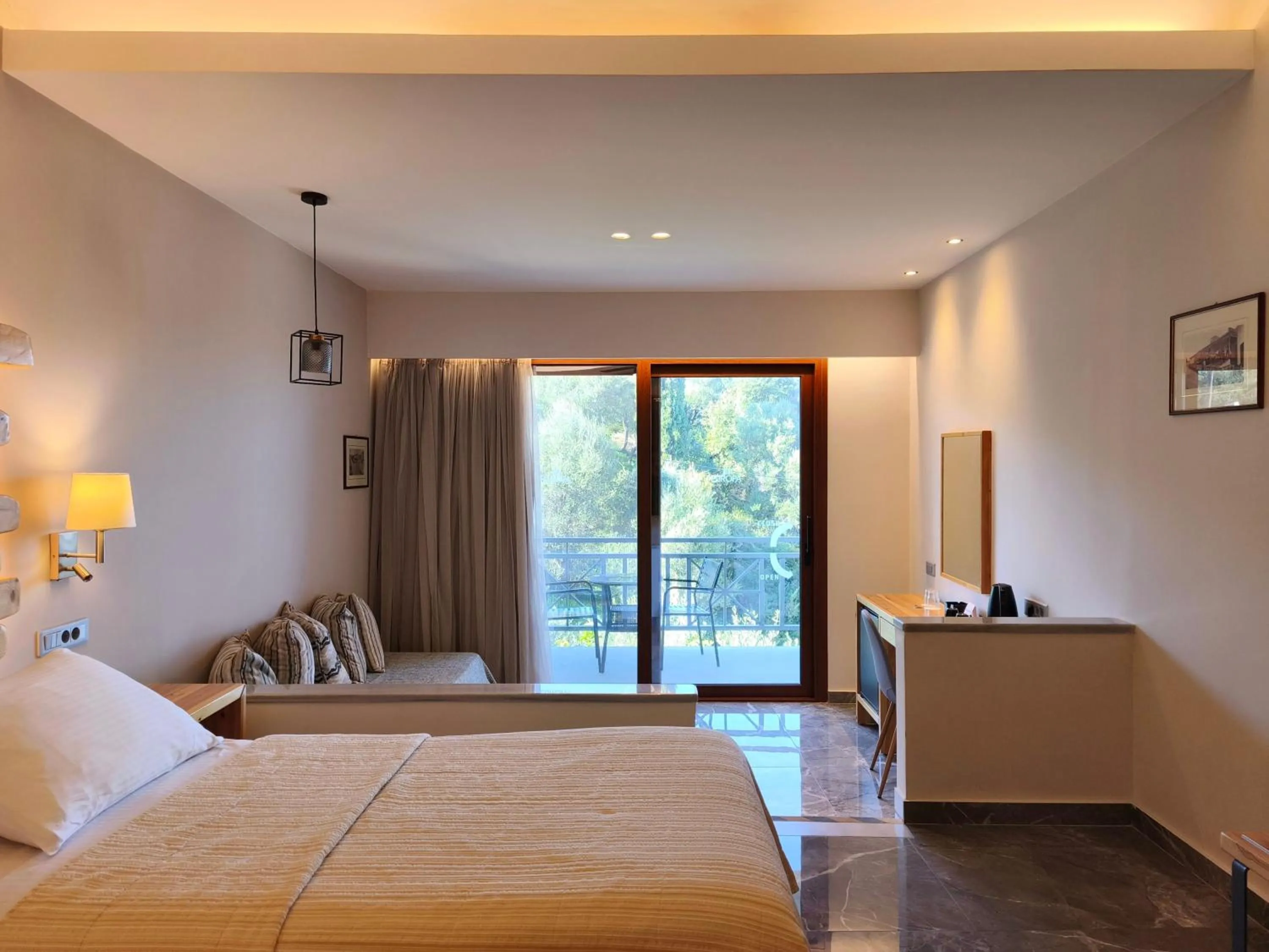 Bed in Hotel Europa Olympia