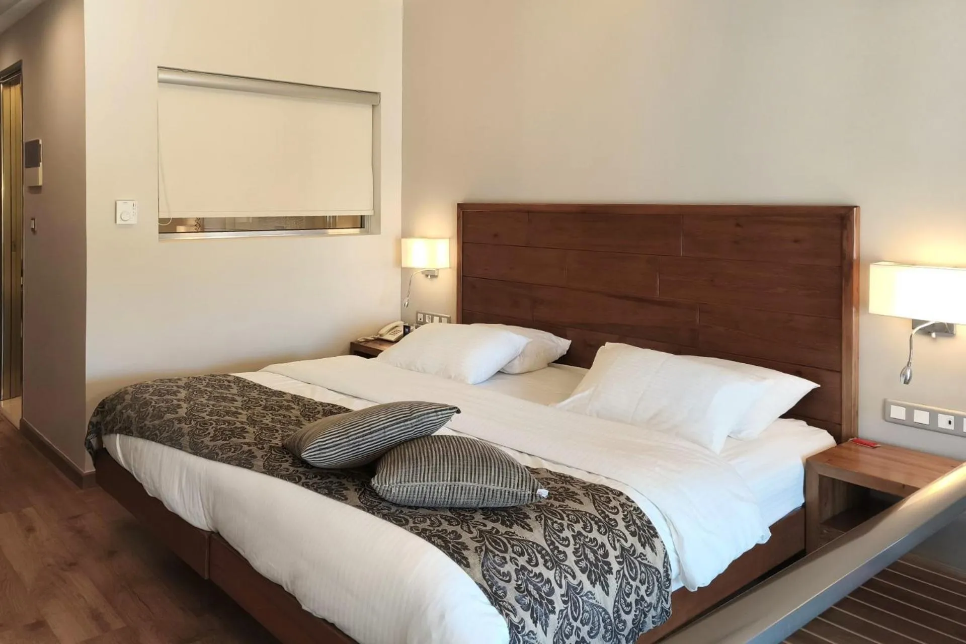 Bed in Hotel Europa Olympia