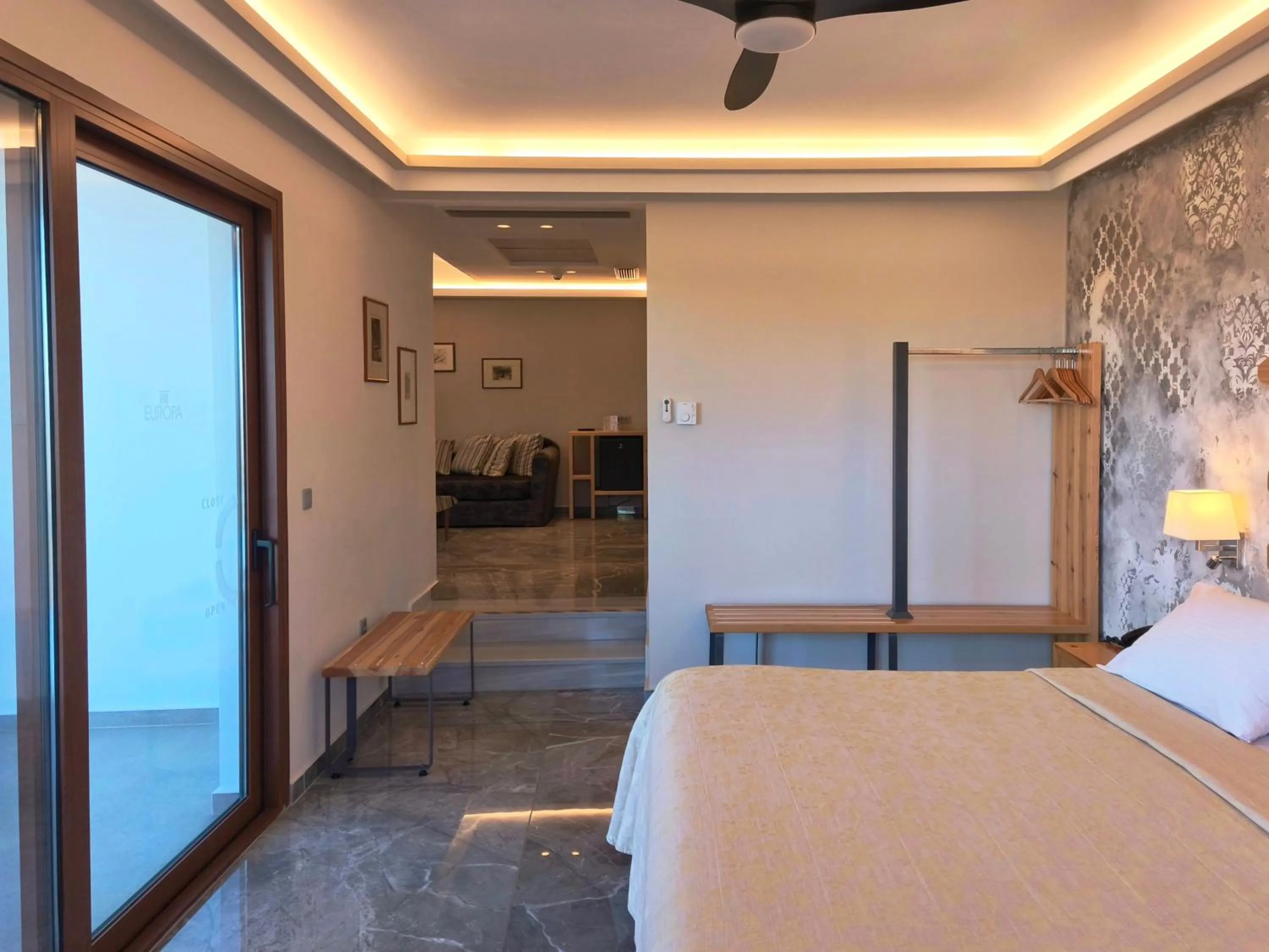 Bed in Hotel Europa Olympia