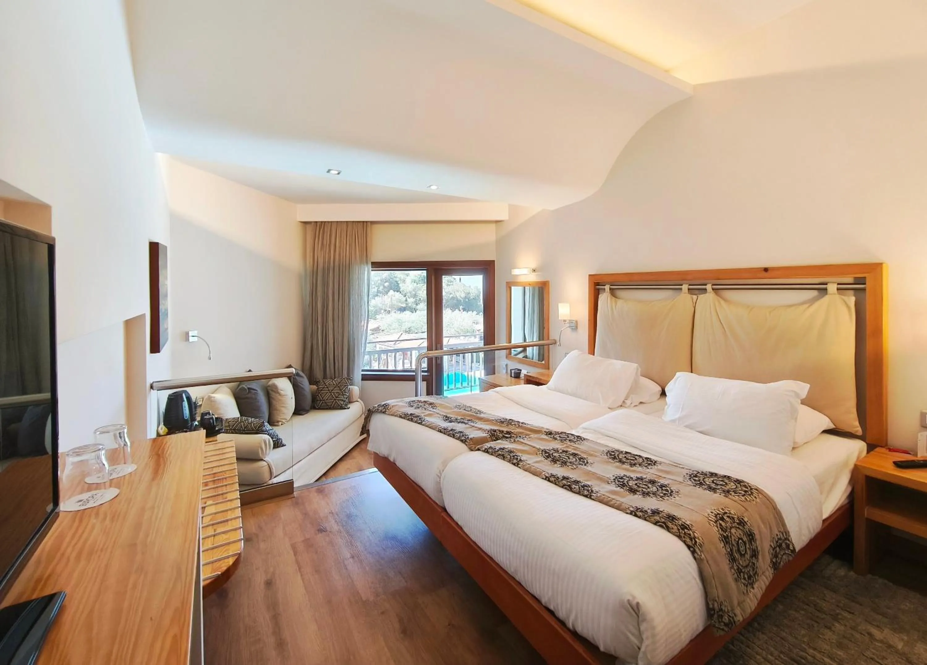 Bed in Hotel Europa Olympia