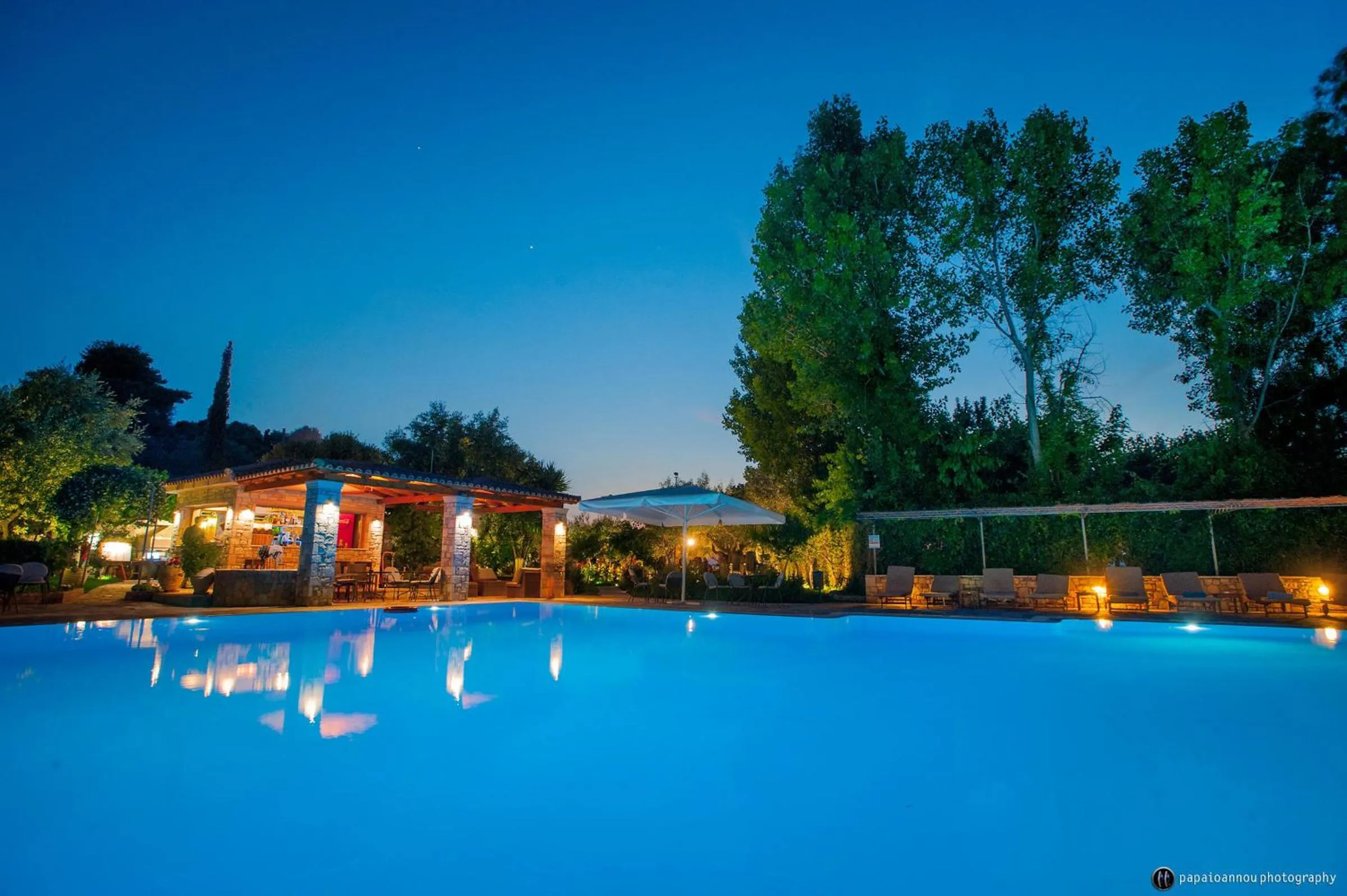 Swimming pool in Hotel Europa Olympia