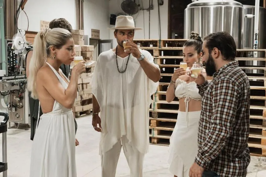 People in CervecerIa Tulum Boutique Hotel & Beer Spa