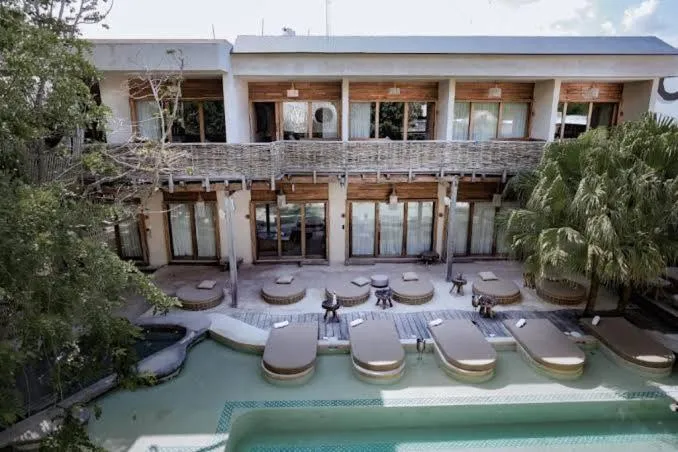 Property building in CervecerIa Tulum Boutique Hotel & Beer Spa