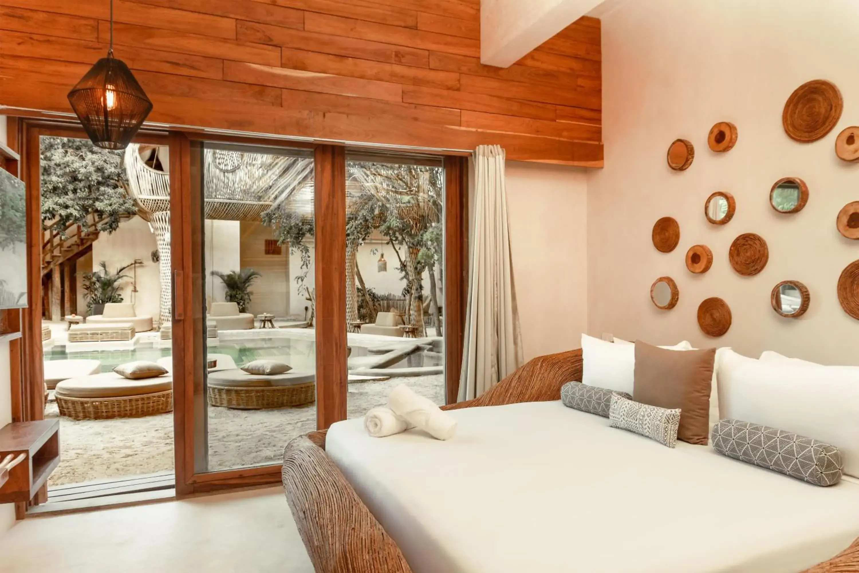 Junior Suite with Pool View in Cervecería Tulum Boutique Hotel & Beer Spa - All Inclusive Junior Suite with Pool View in Cervecería Tulum Boutique Hotel & Beer Spa - All Inclusive