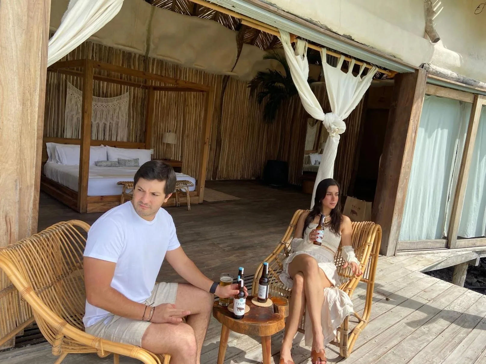 Patio in CervecerIa Tulum Boutique Hotel & Beer Spa