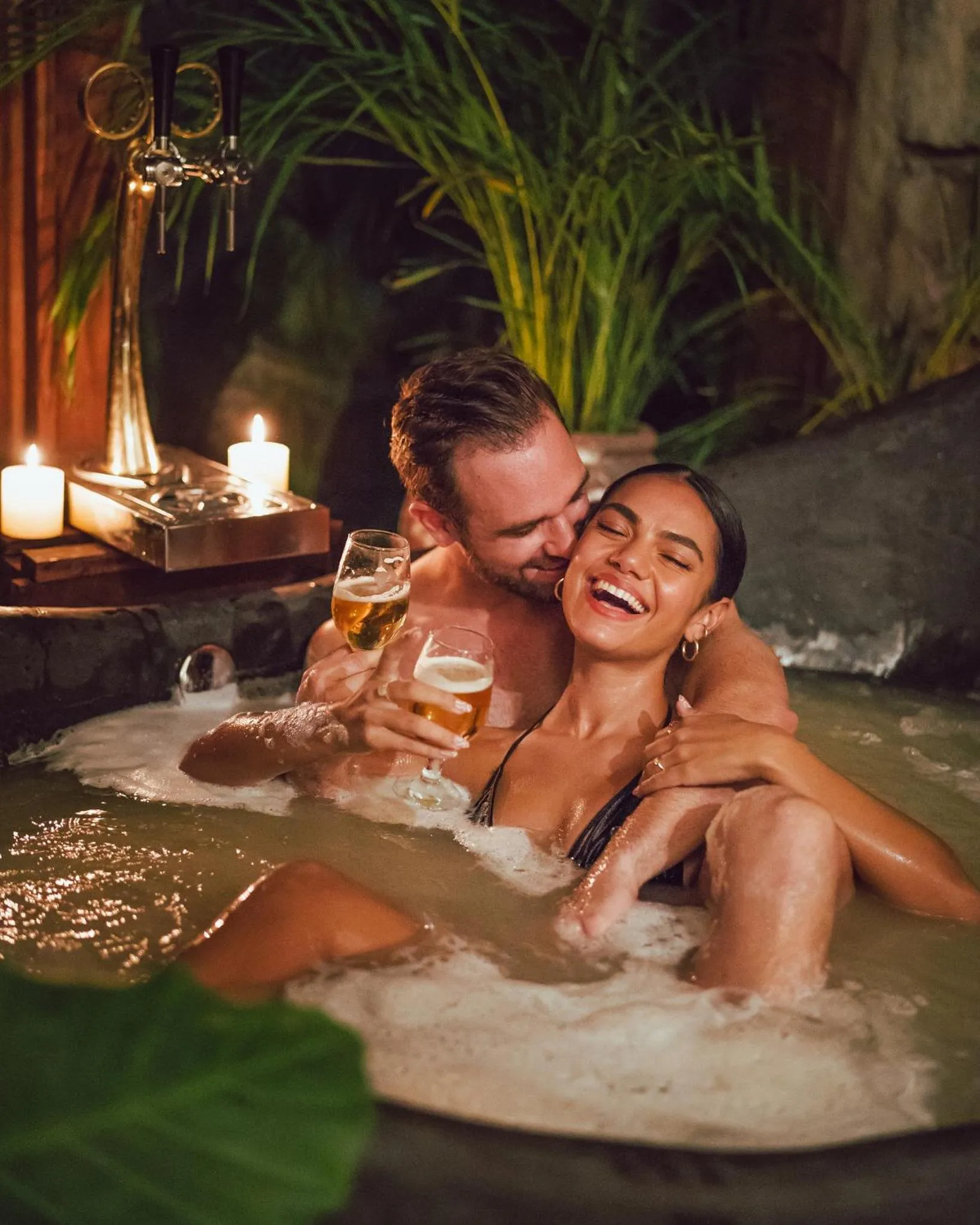Night in CervecerIa Tulum Boutique Hotel & Beer Spa