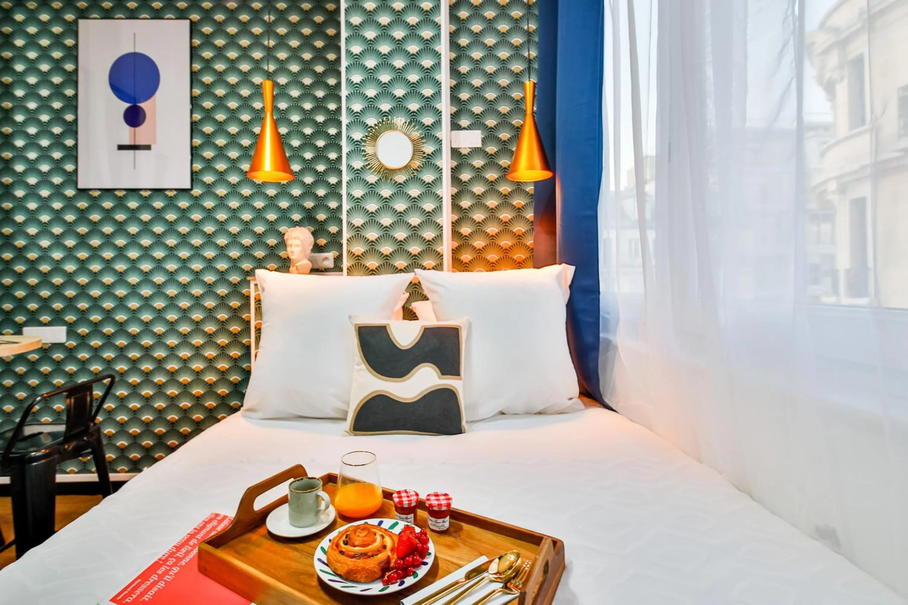 Bed in WS Hôtel de Ville - Beaubourg