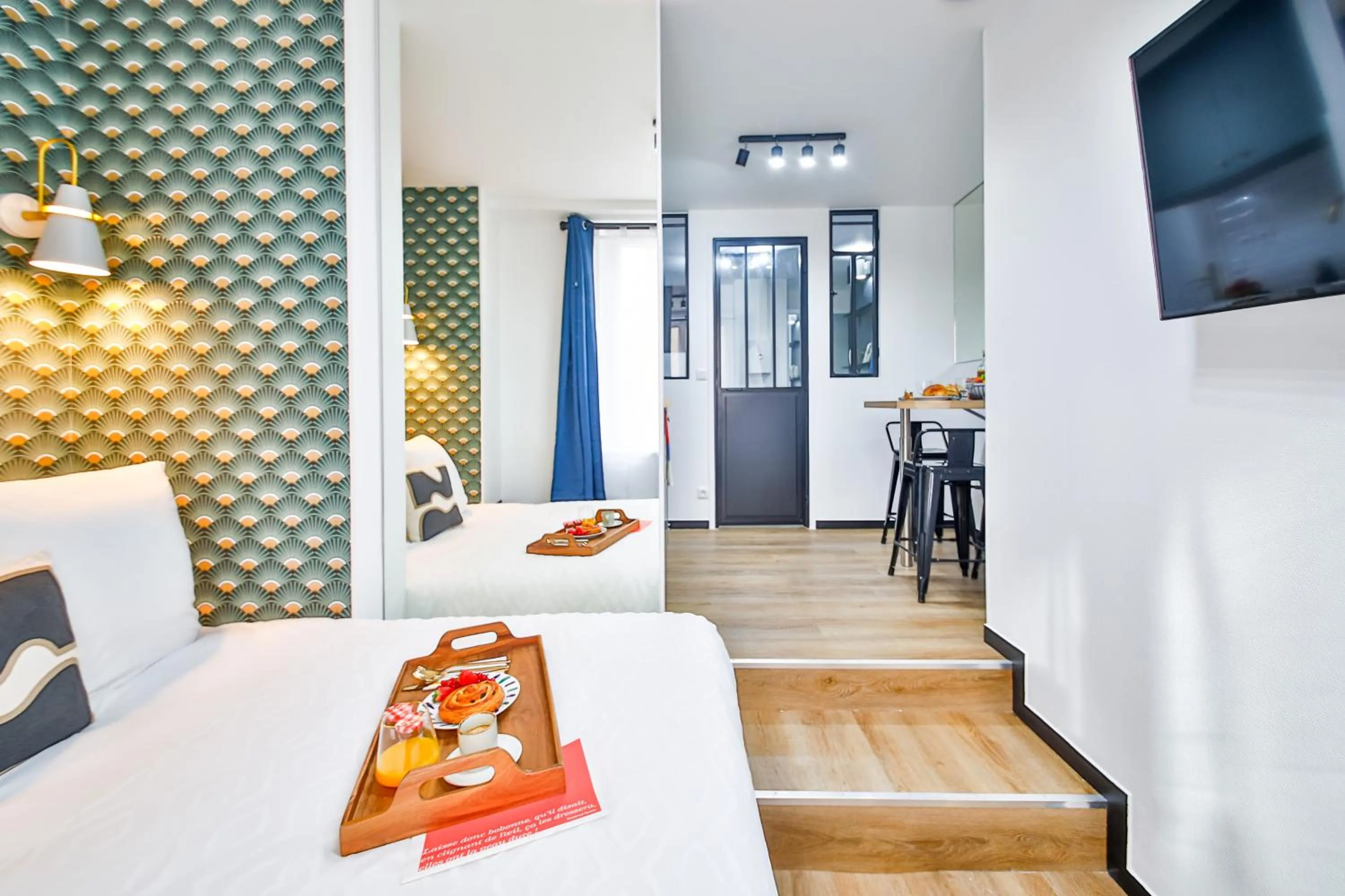 Bed in WS Hôtel de Ville - Beaubourg