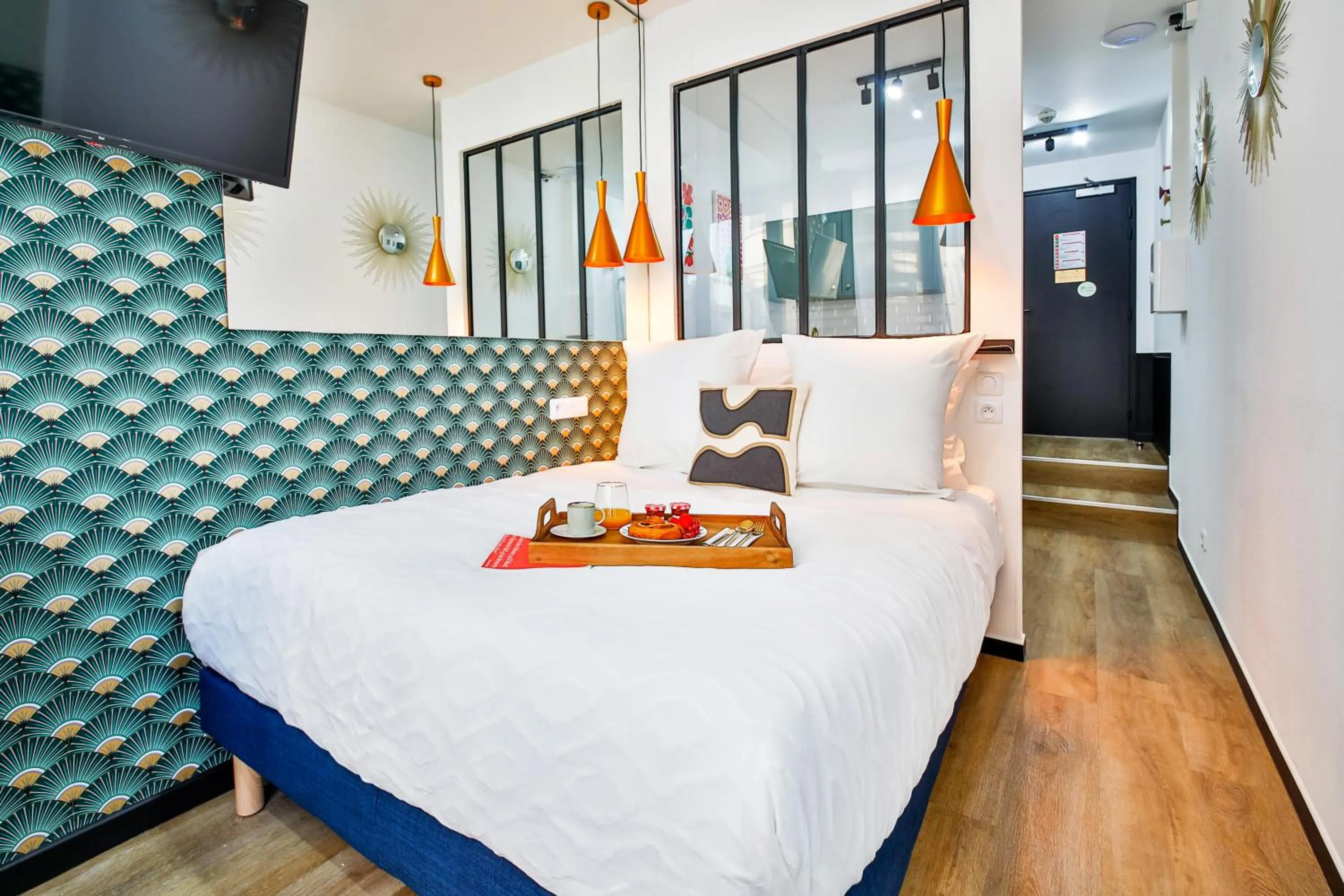 Bed in WS Hôtel de Ville - Beaubourg