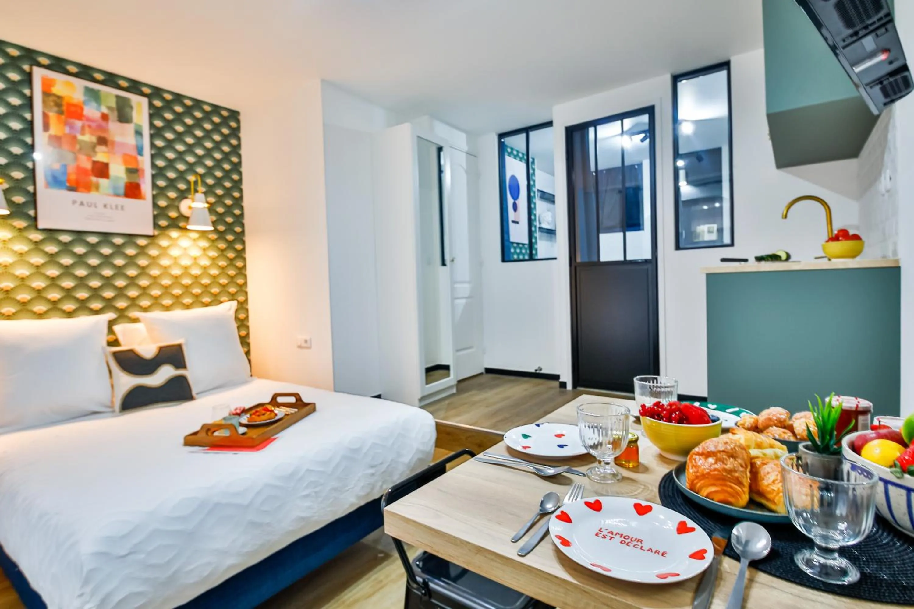 Bed in WS Hôtel de Ville - Beaubourg