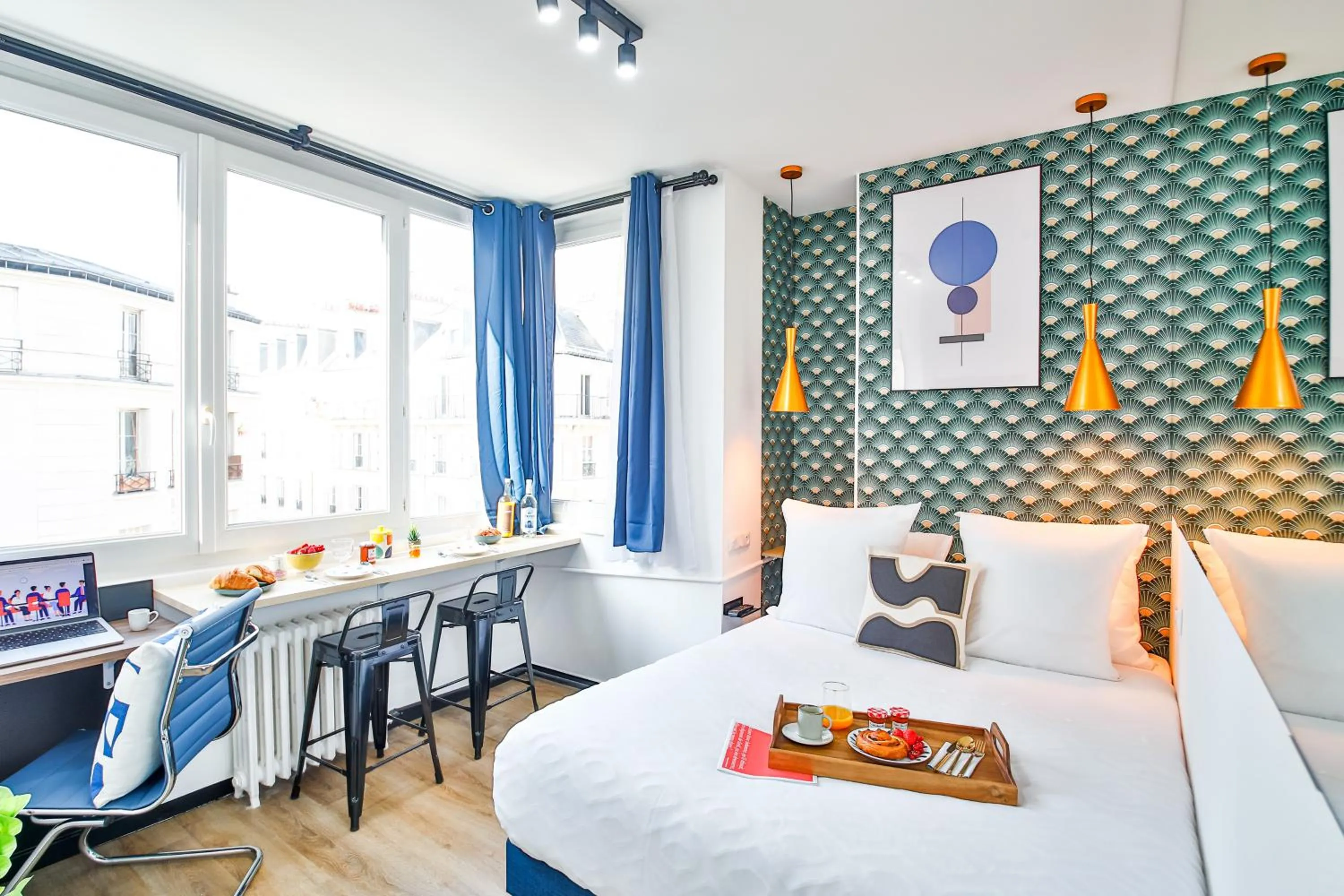 Bed in WS Hôtel de Ville - Beaubourg