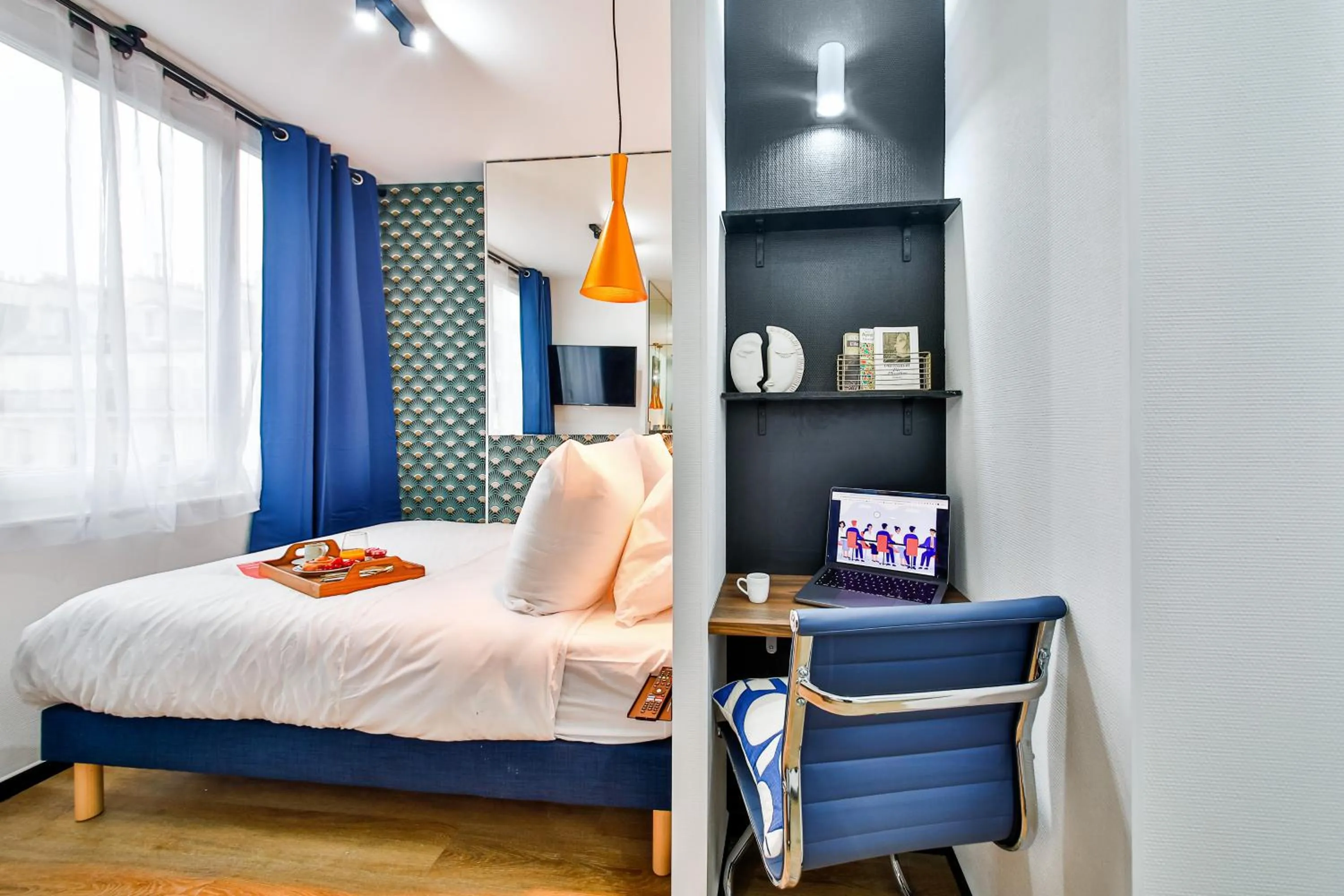 Bed in WS Hôtel de Ville - Beaubourg