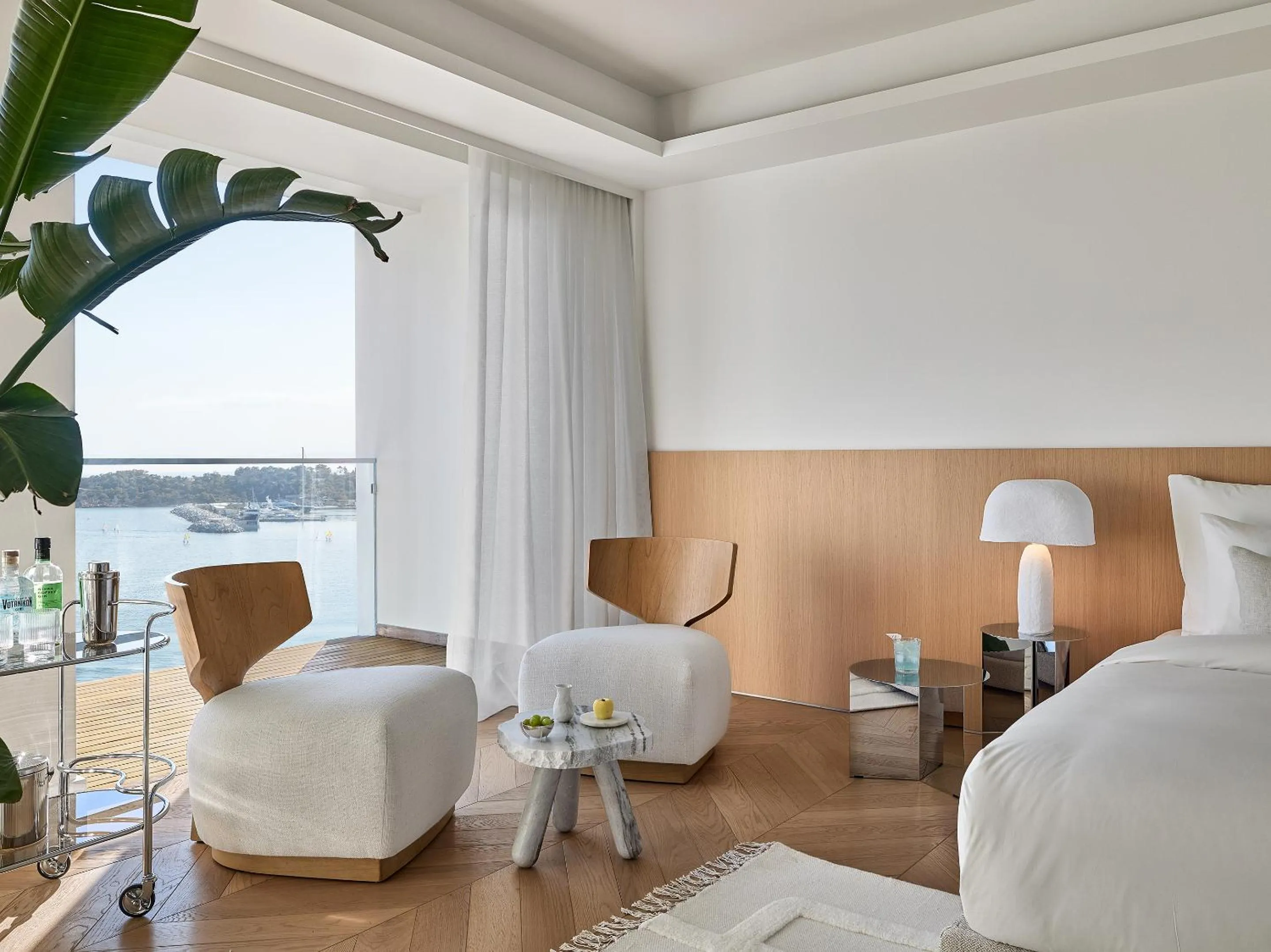 Bed in The Roc Club, A Grecotel Hotel to Live