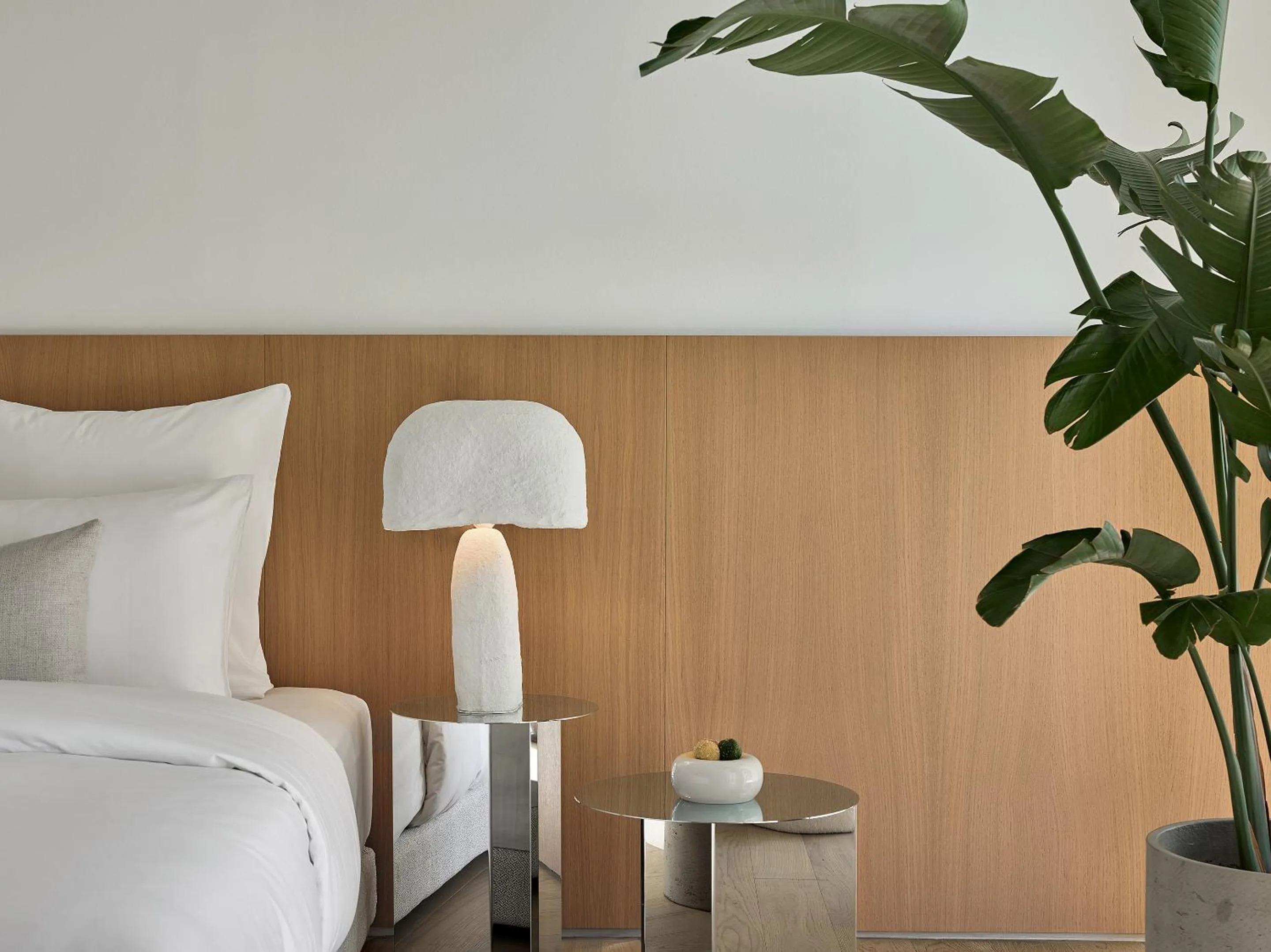 Bed in The Roc Club, A Grecotel Hotel to Live
