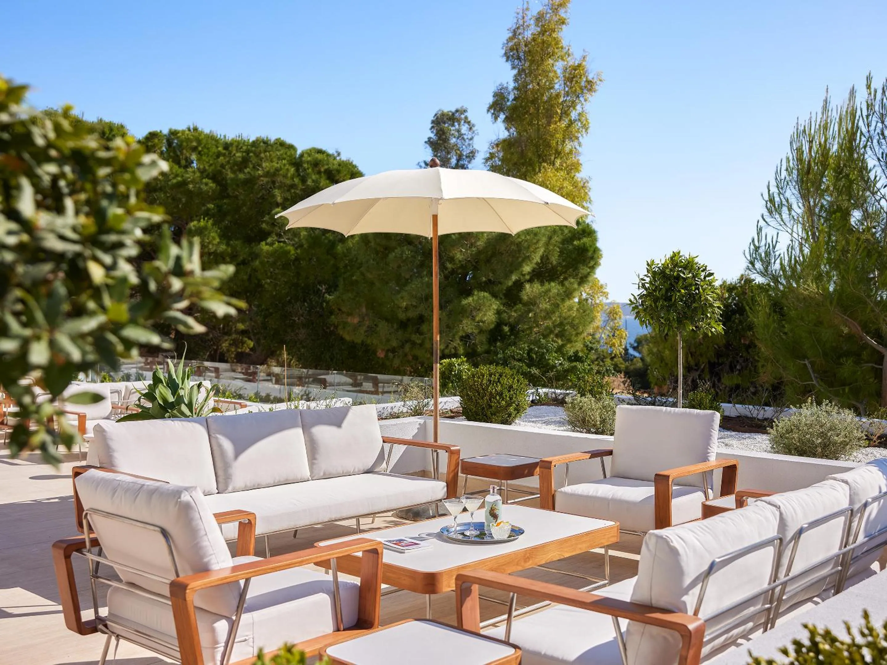 Balcony/Terrace in The Roc Club, A Grecotel Hotel to Live