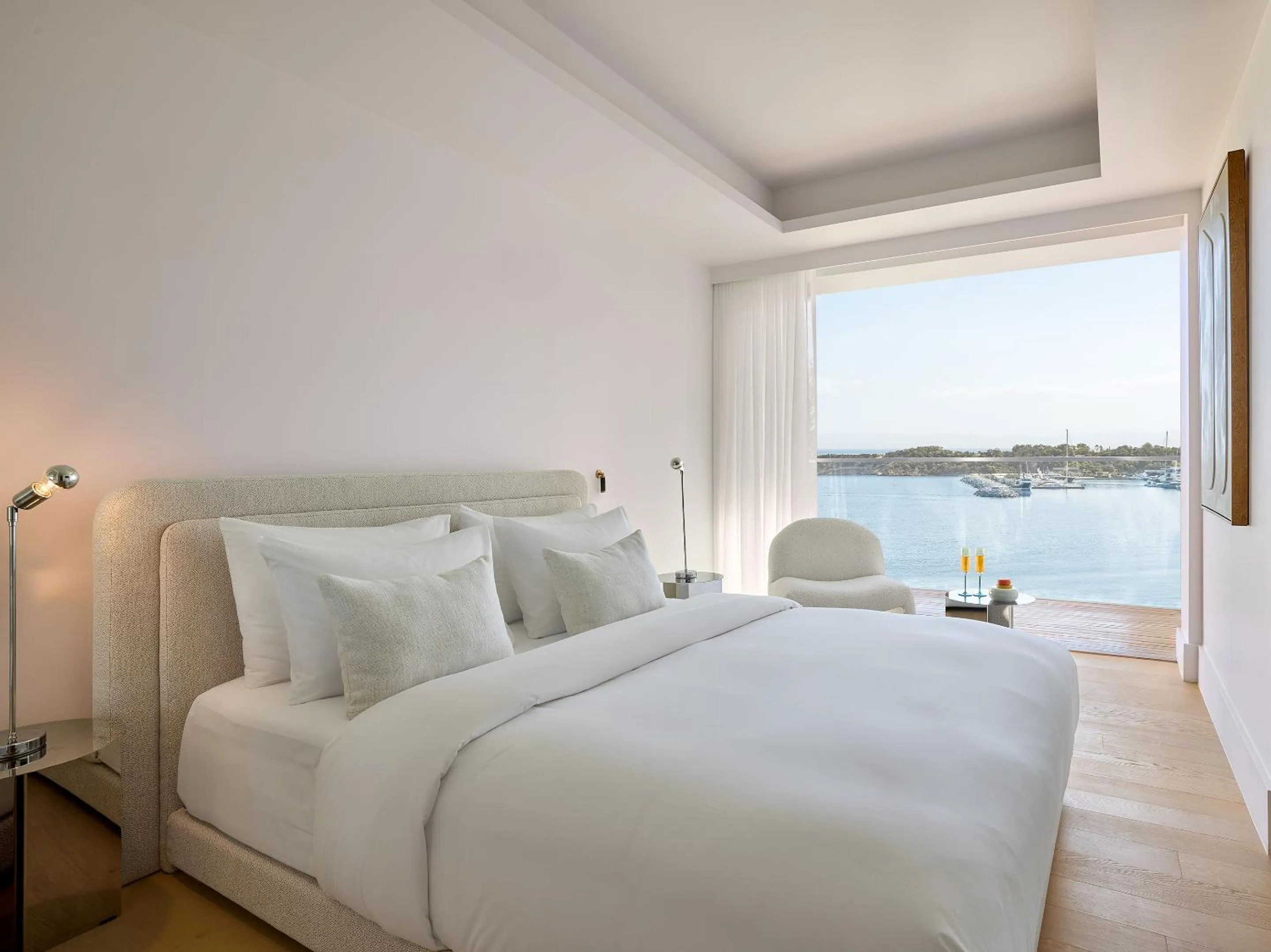 Bed in The Roc Club, A Grecotel Hotel to Live