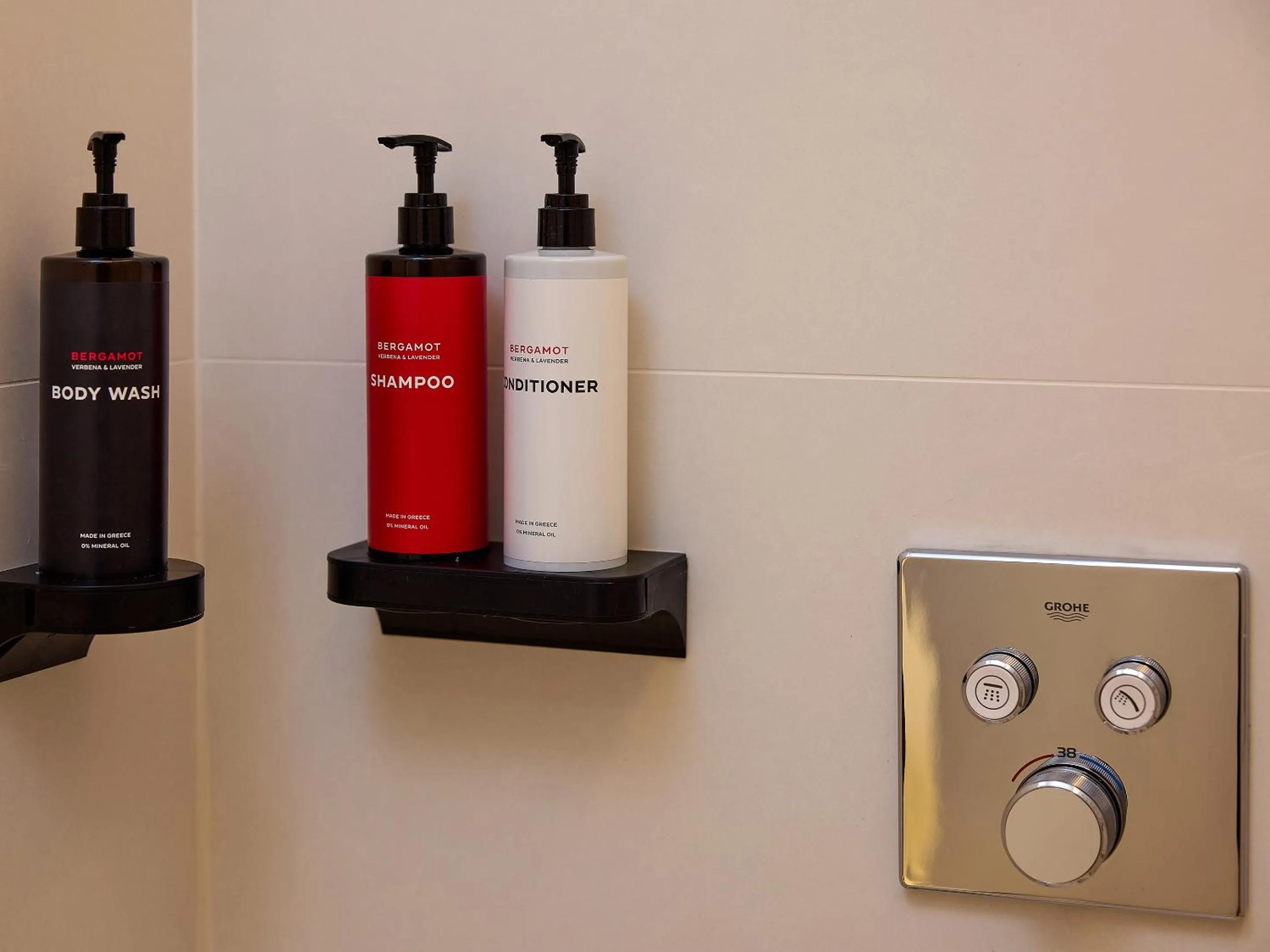 Bathroom in The Roc Club, A Grecotel Hotel to Live