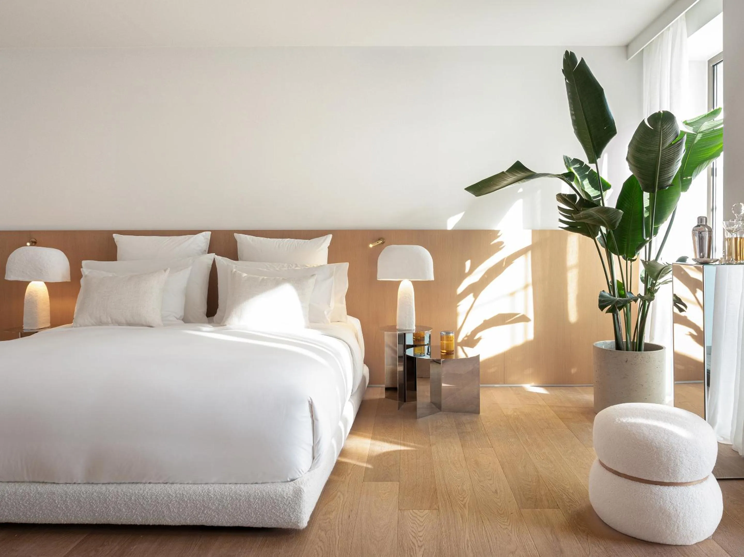 Bed in The Roc Club, A Grecotel Hotel to Live