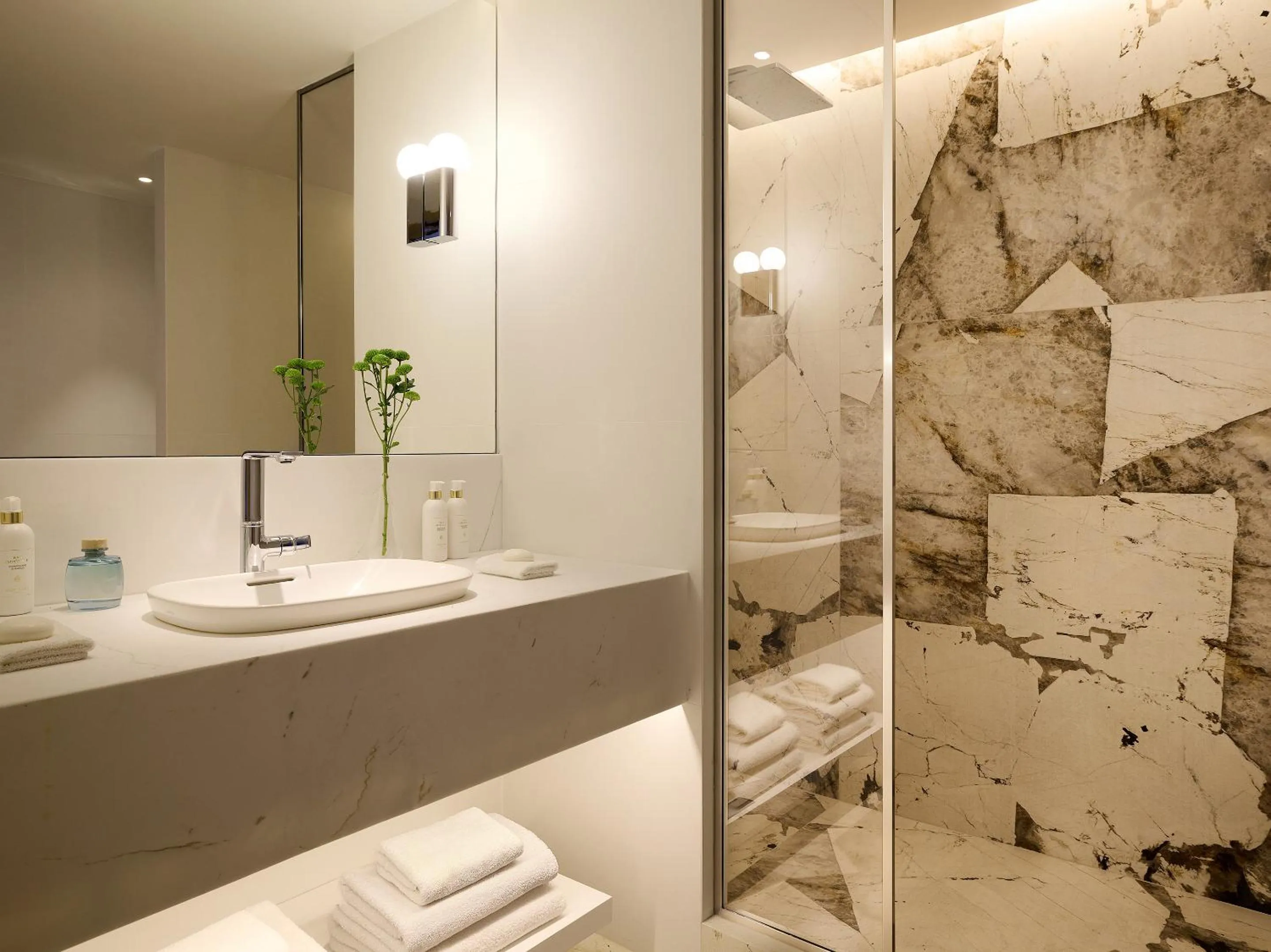 Bathroom in The Roc Club, A Grecotel Hotel to Live