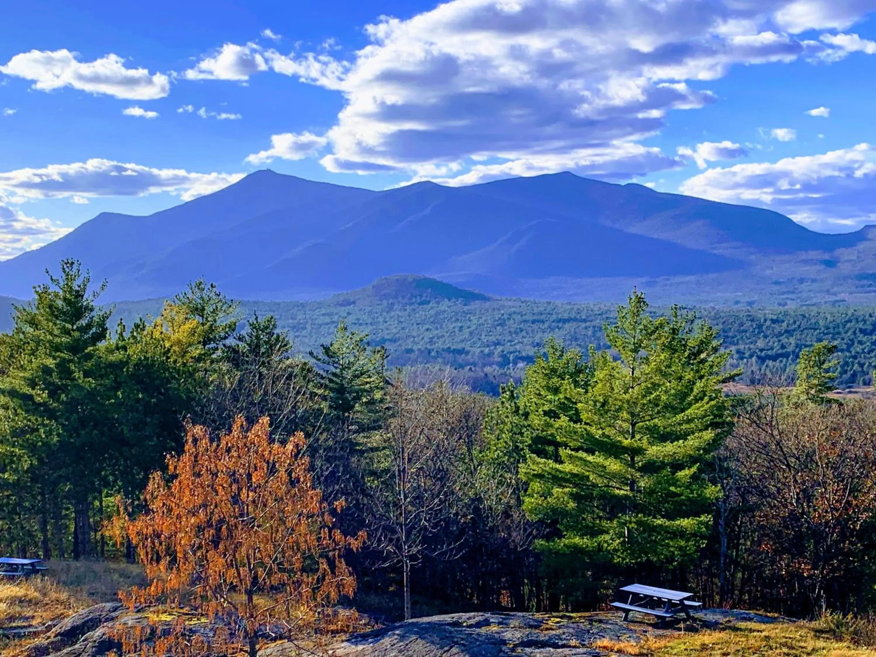 Mountain view in NewVida Preserve