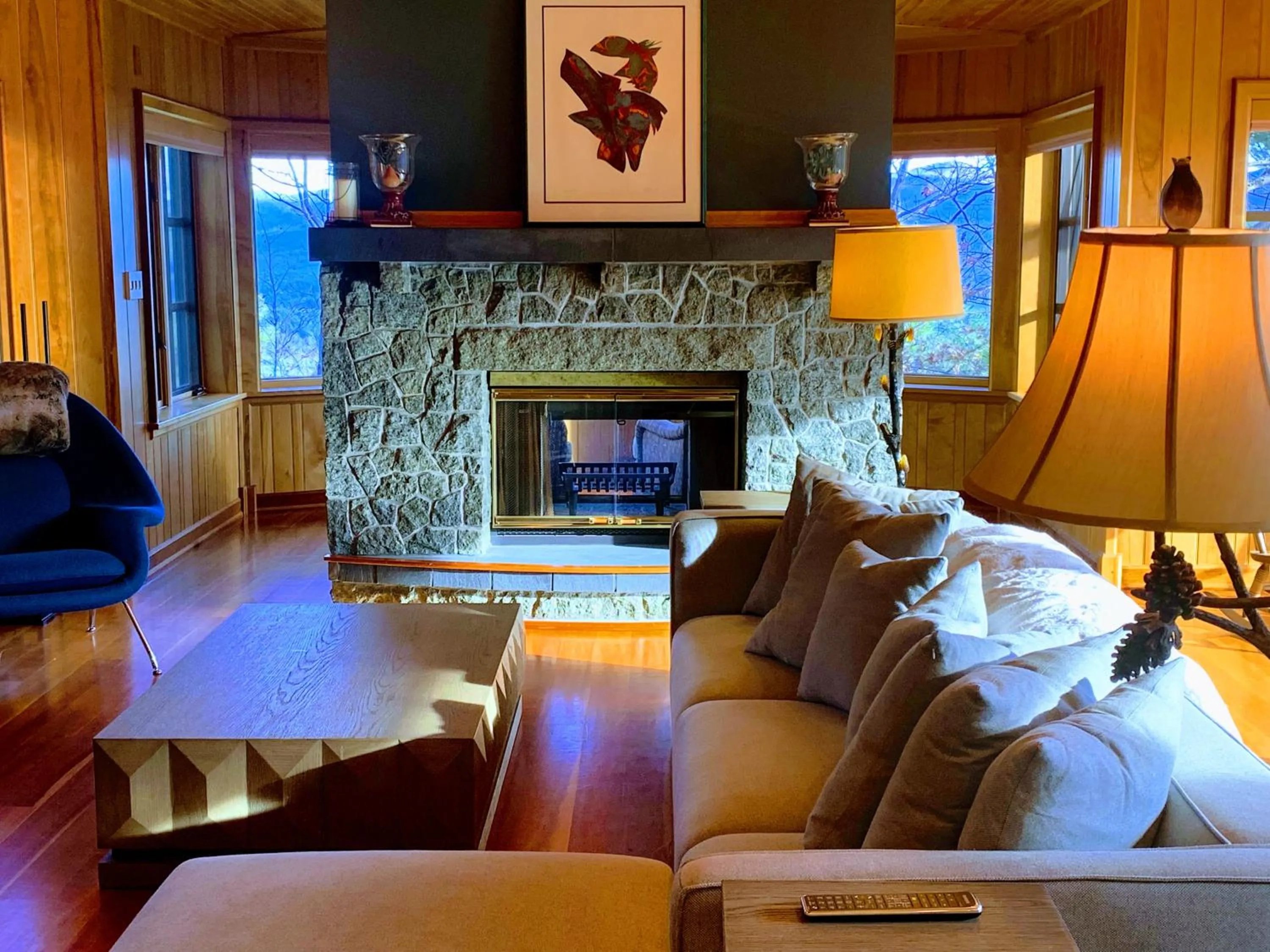 Living room in NewVida Preserve