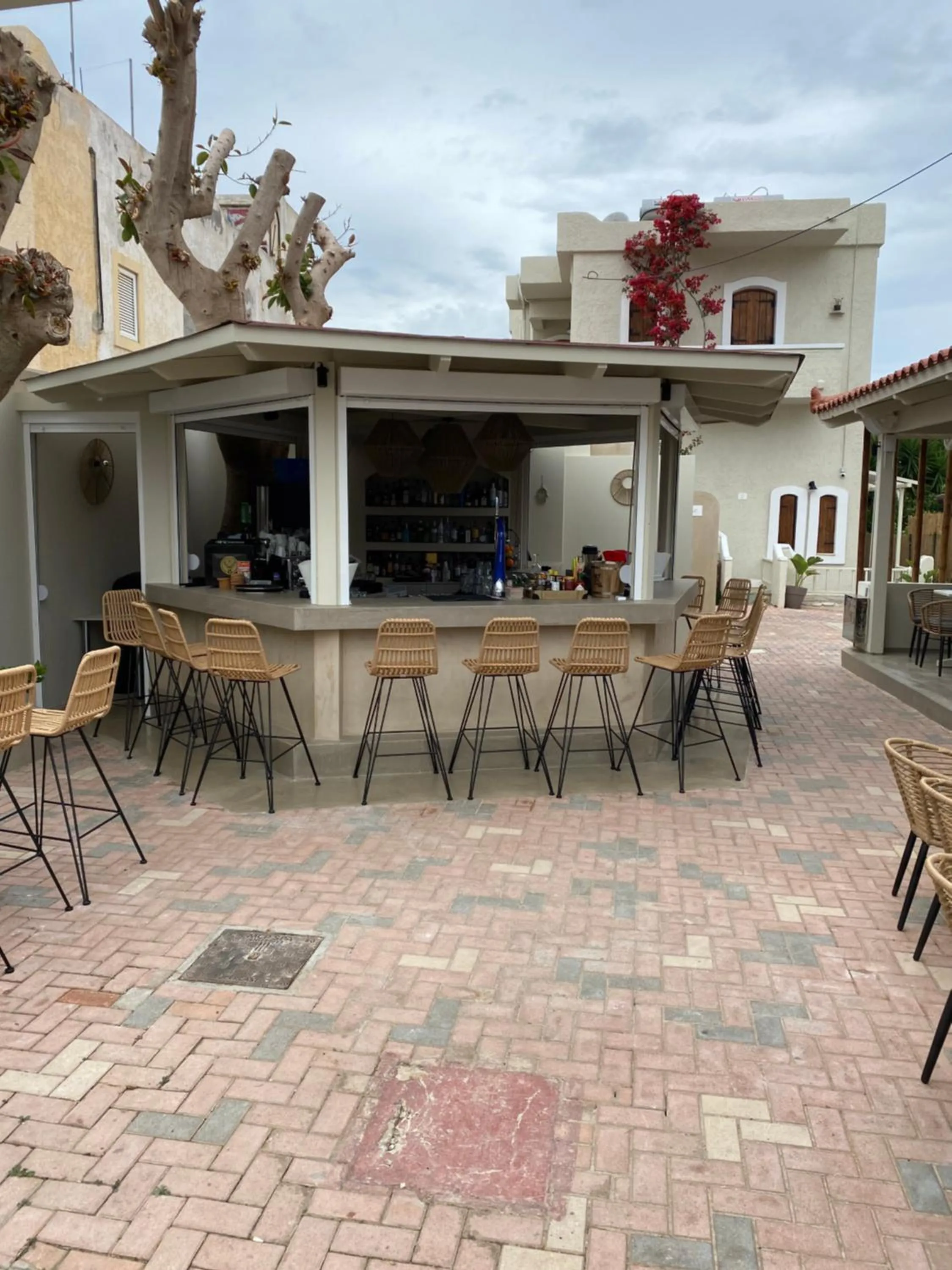 Lounge or bar in Mila Malia Studios Hotel