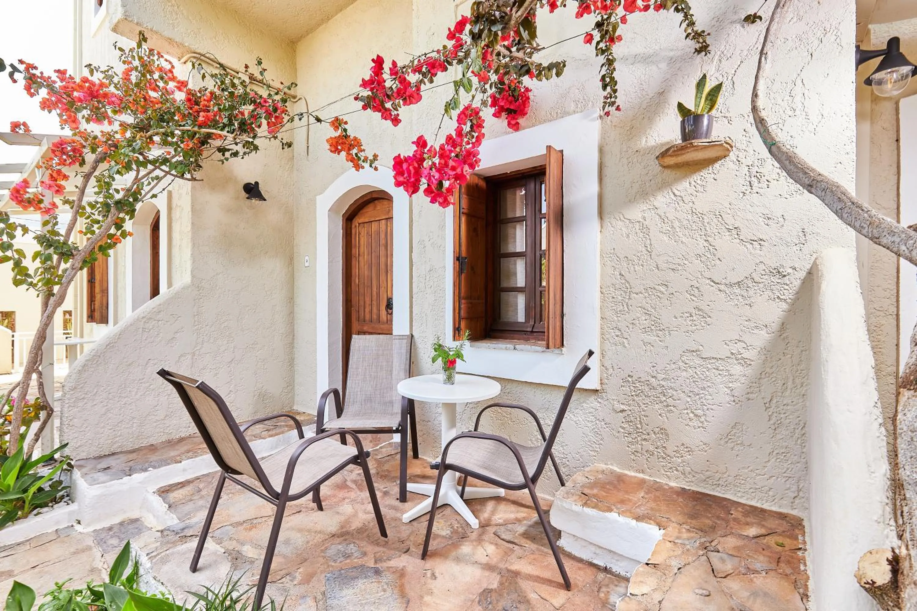 Balcony/Terrace in Mila Malia Studios Hotel